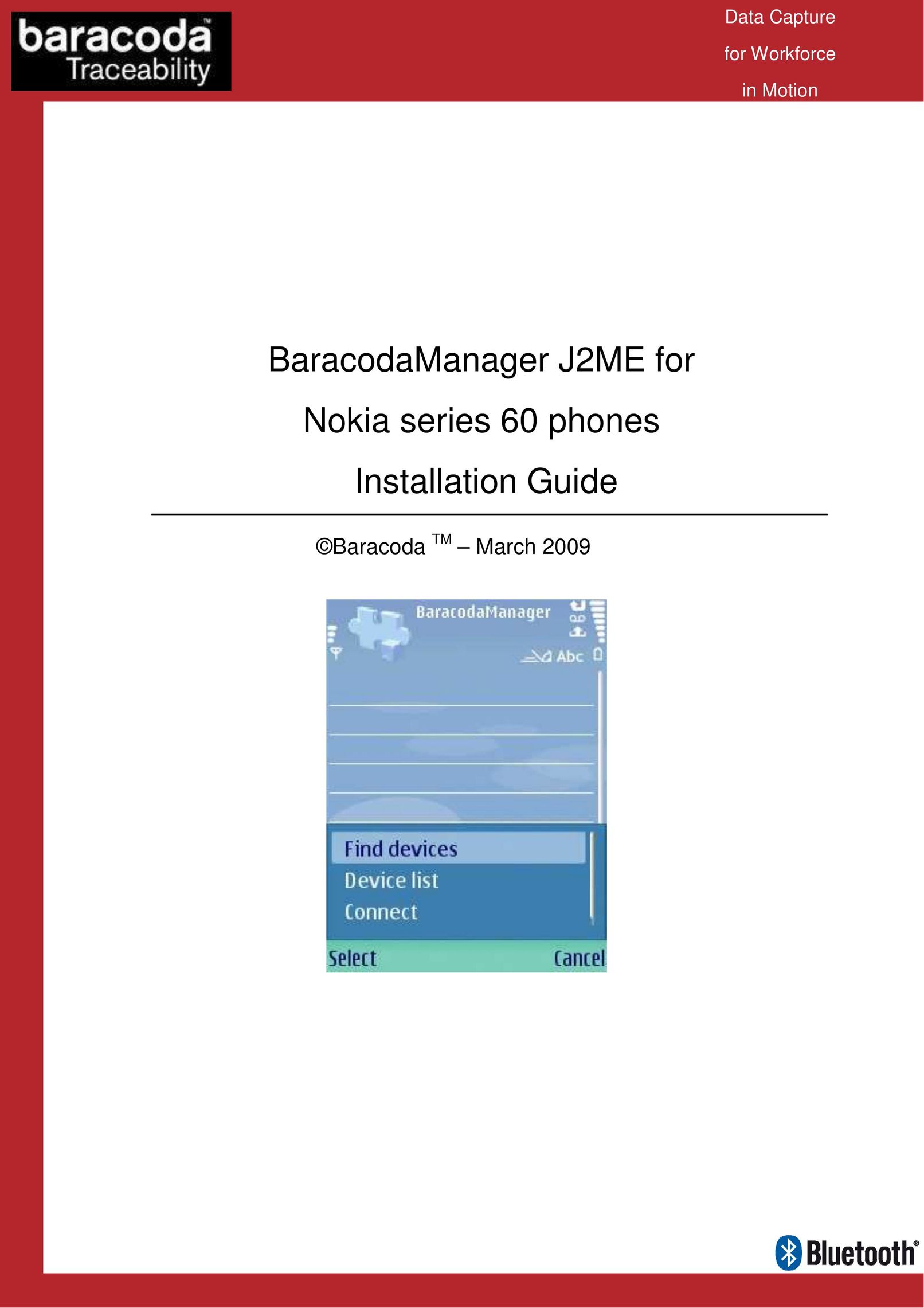 Baracoda J2ME Cell Phone Accessories User Manual