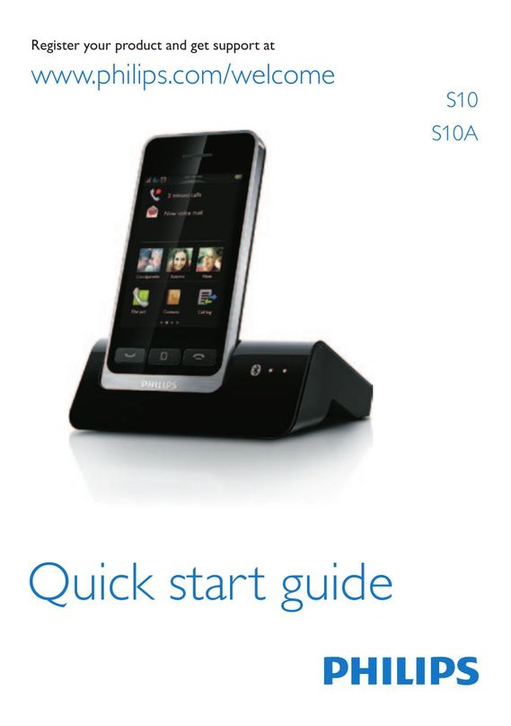 Philips s10 Cell Phone Accessories User Manual