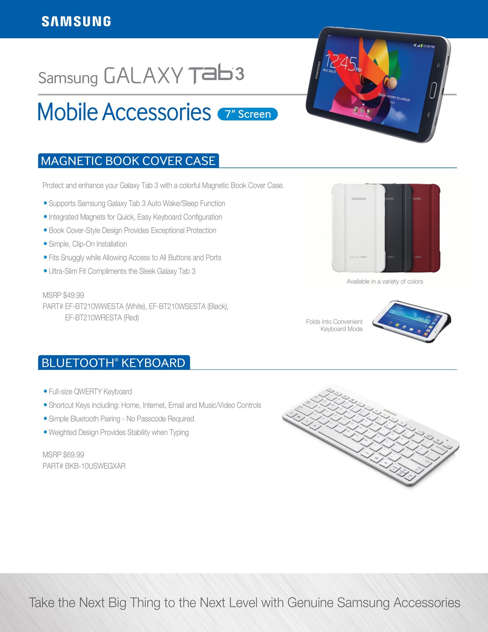 Samsung BKB10USWEGXAR Cell Phone Accessories User Manual