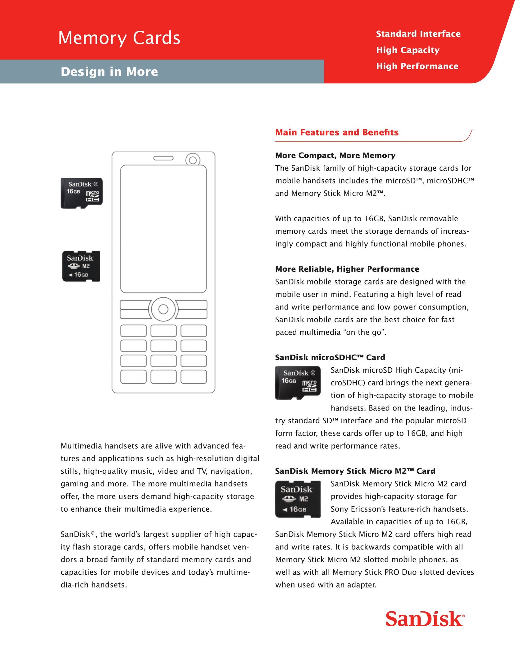 SanDisk Mobile Ultra microSD Cell Phone Accessories User Manual