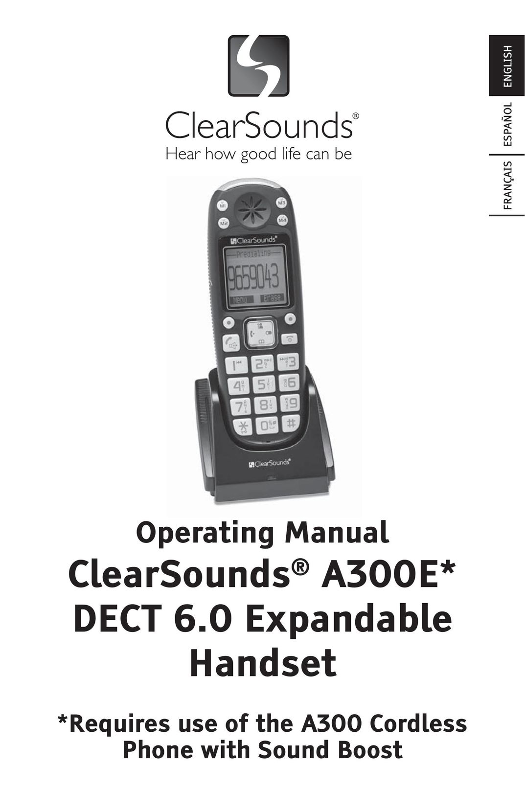 ClearSounds A300E Amplified Phone User Manual