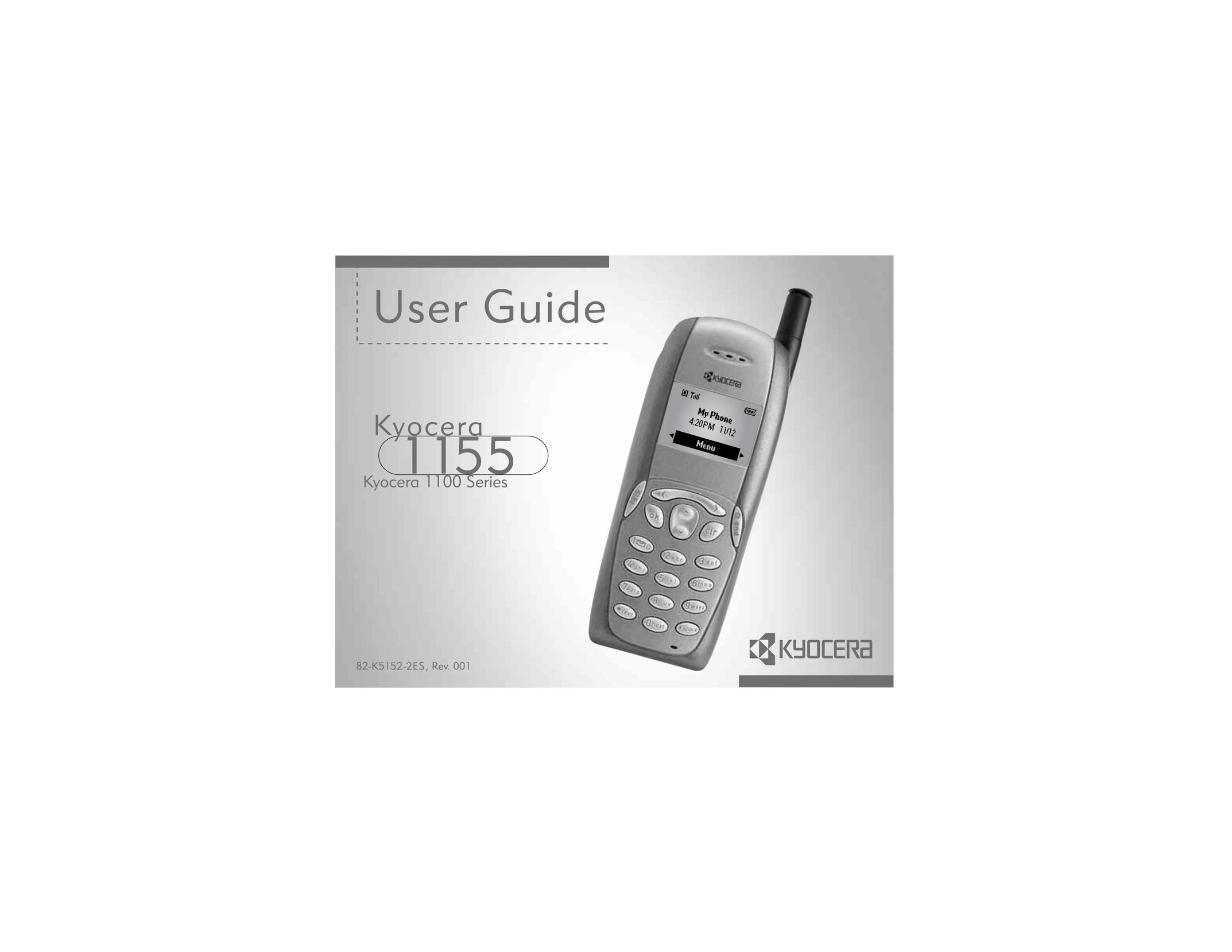 Kyocera 1155 Amplified Phone User Manual