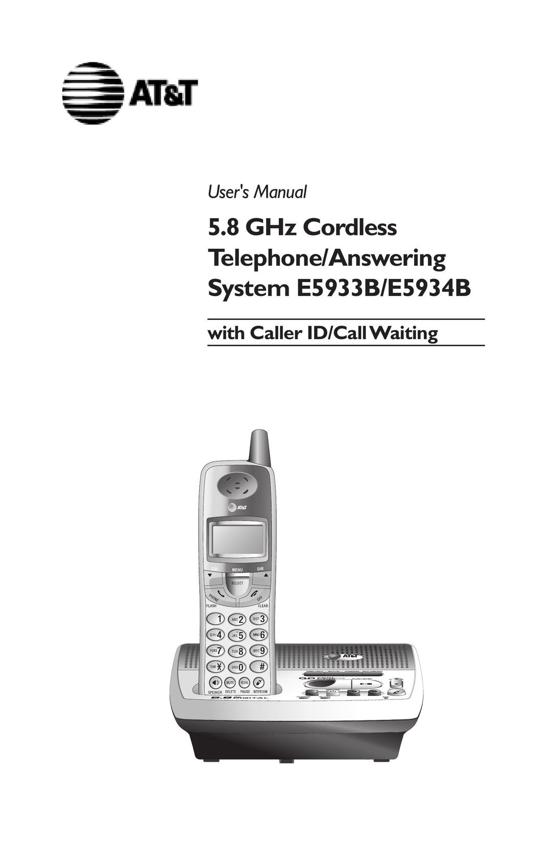 AT&T E5934B Answering Machine User Manual