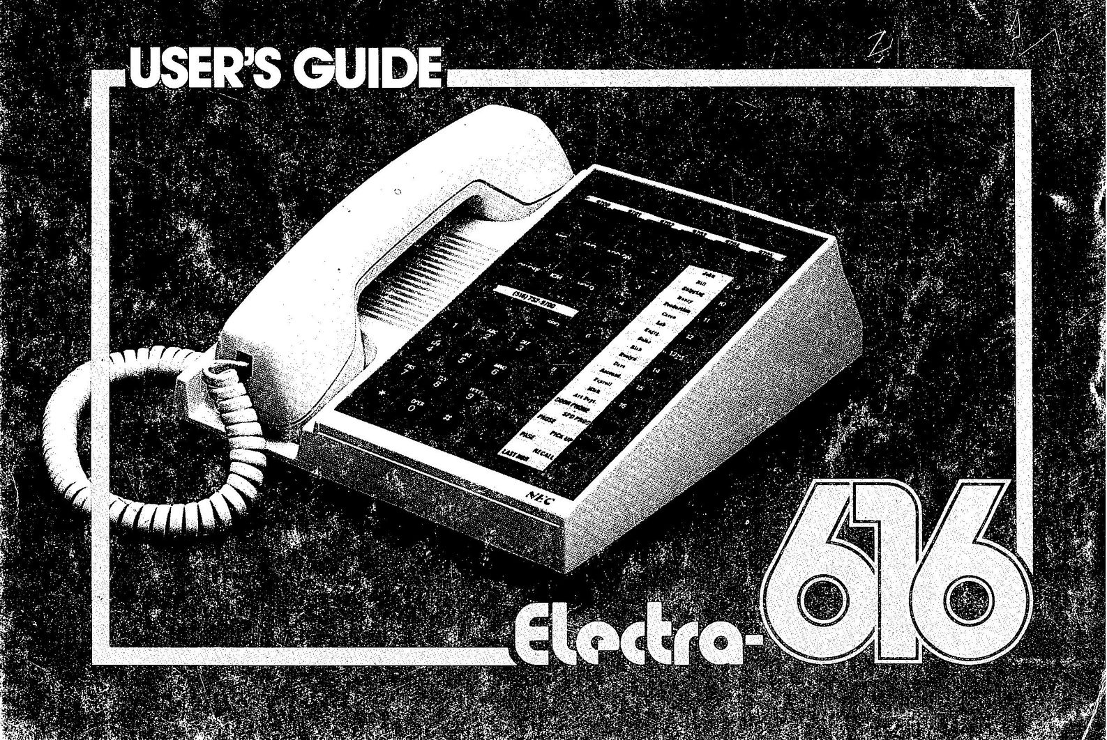 Electra Accessories 616 Answering Machine User Manual