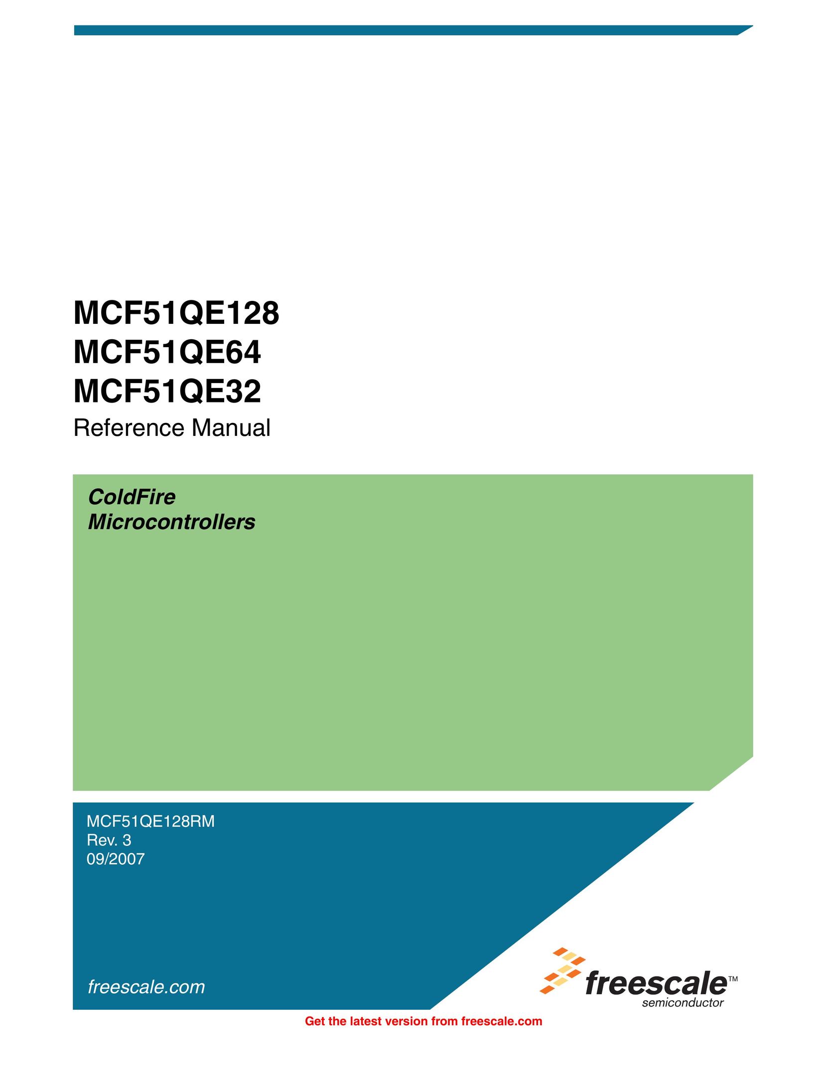Freescale Semiconductor MCF51QE128RM Answering Machine User Manual