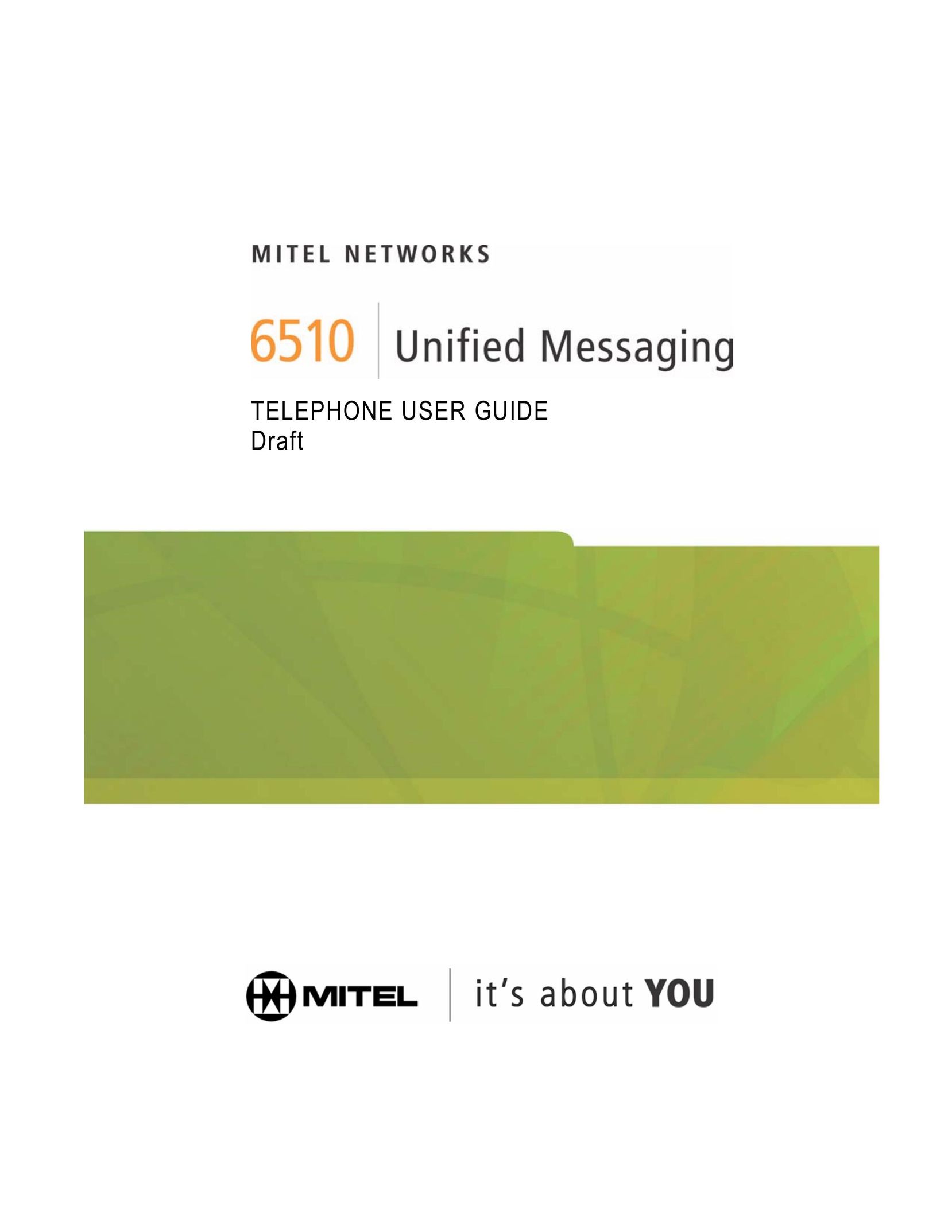 Mitel 6510 Answering Machine User Manual