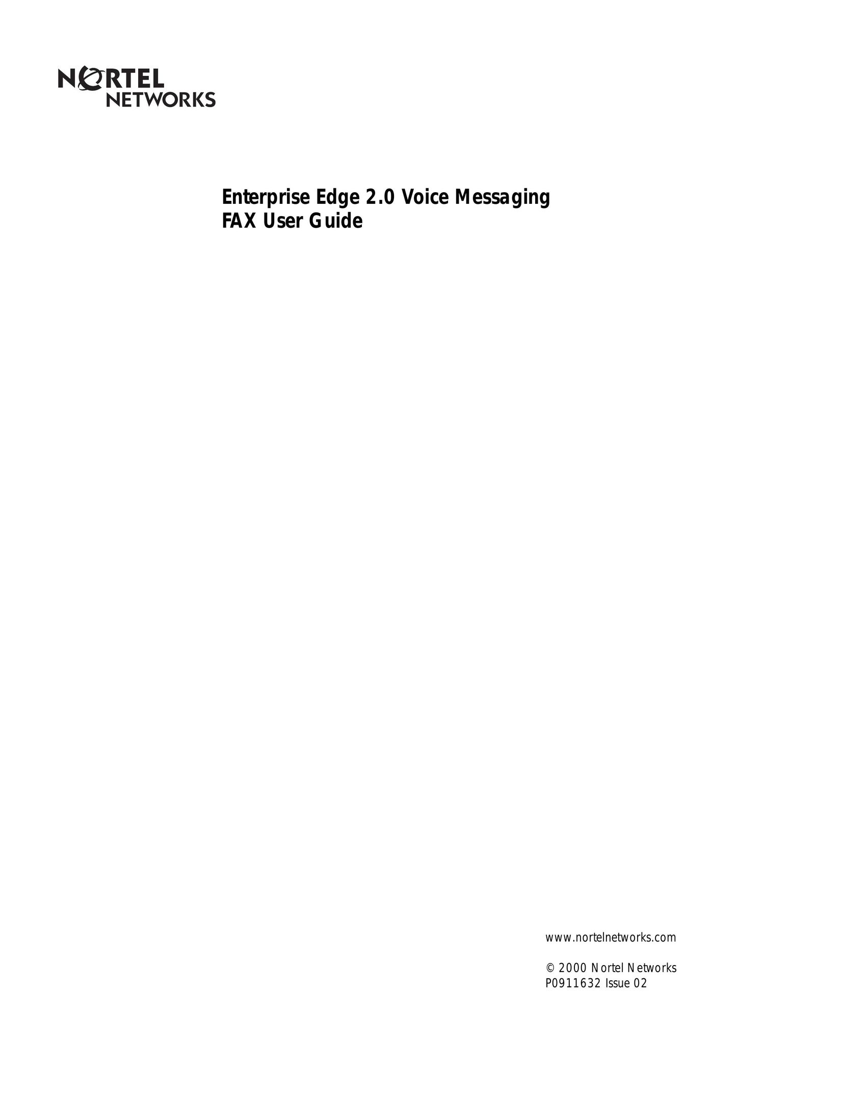 Nortel Networks P0911632 Answering Machine User Manual