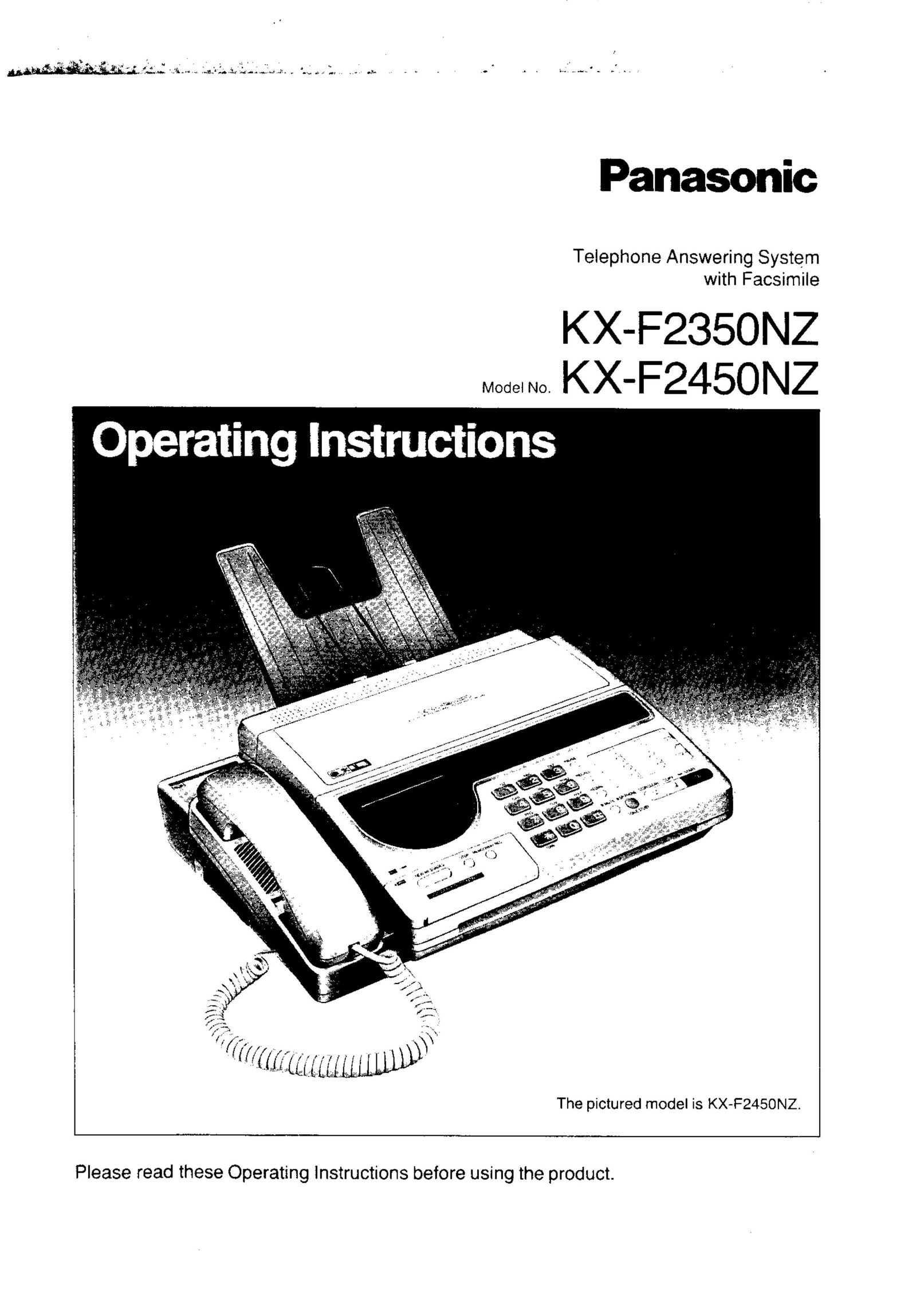 Panasonic KX-F2350NZ Answering Machine User Manual