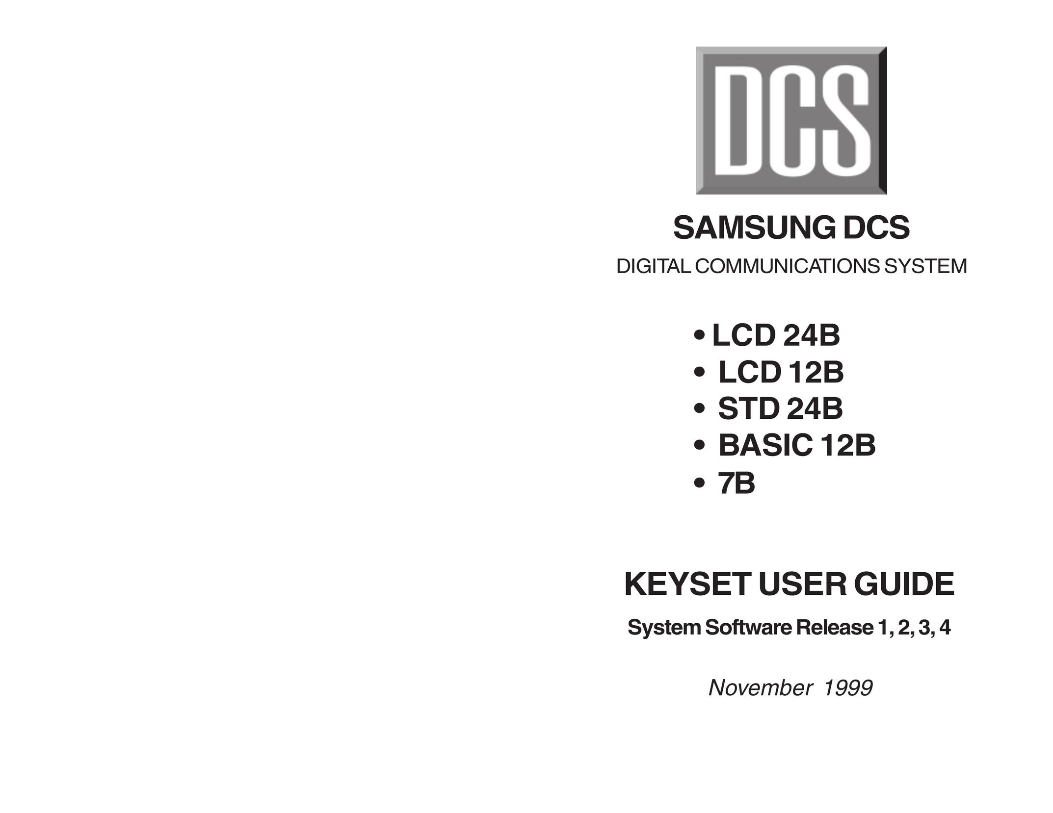 Samsung 7B Answering Machine User Manual