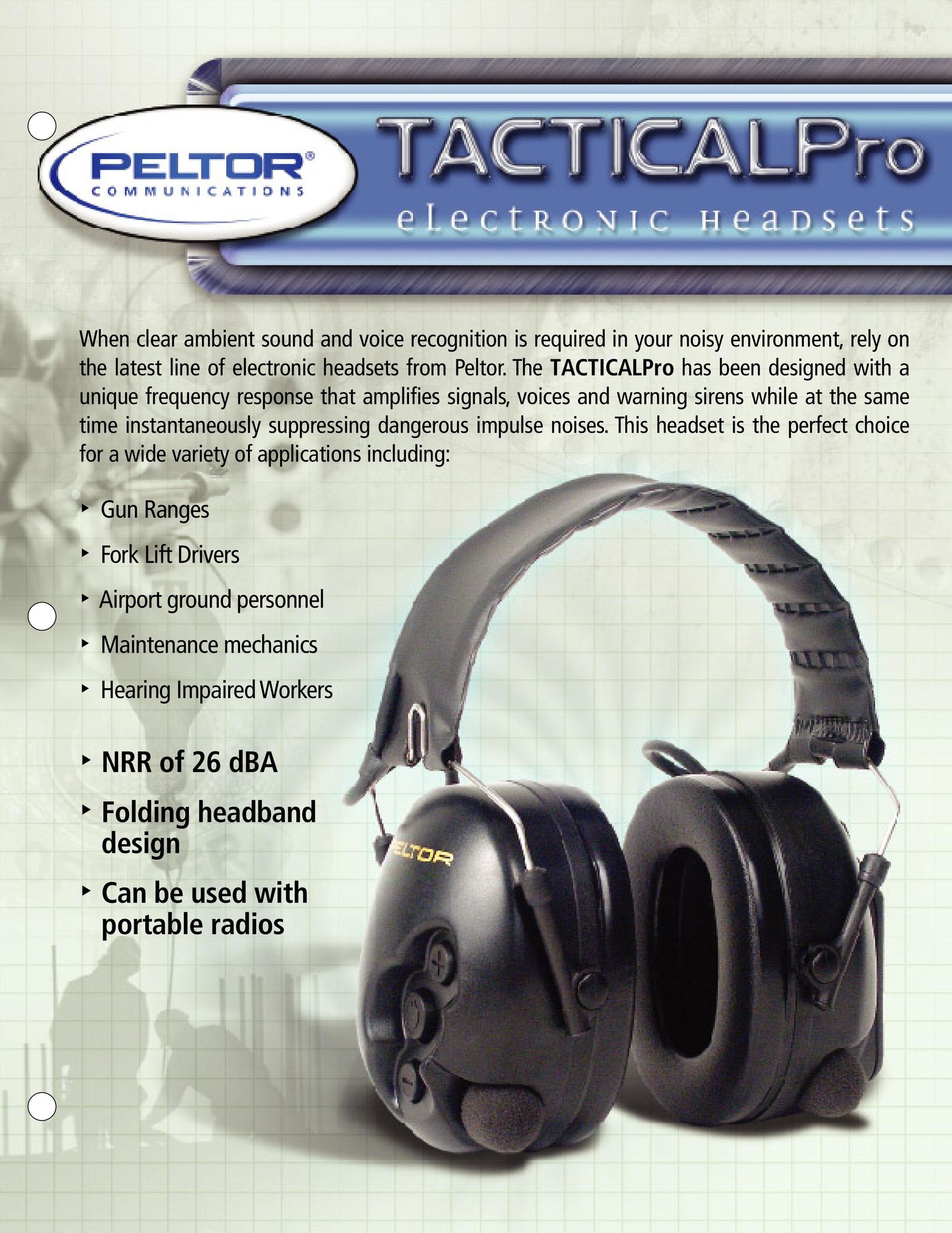 AOSafety TACTICAL PRO Bluetooth Headset User Manual