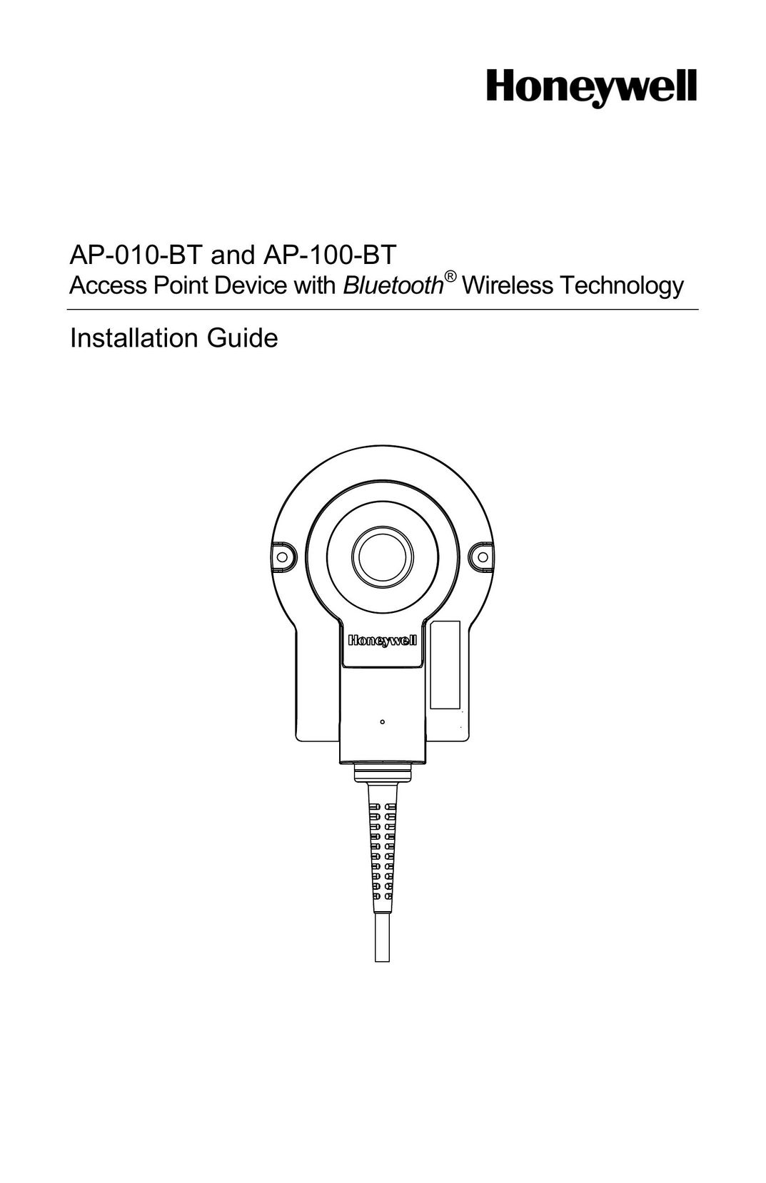 Honeywell AP-010-BT Bluetooth Headset User Manual