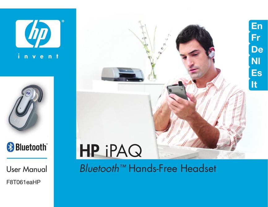 HP (Hewlett-Packard) F8T061eaHP Bluetooth Headset User Manual