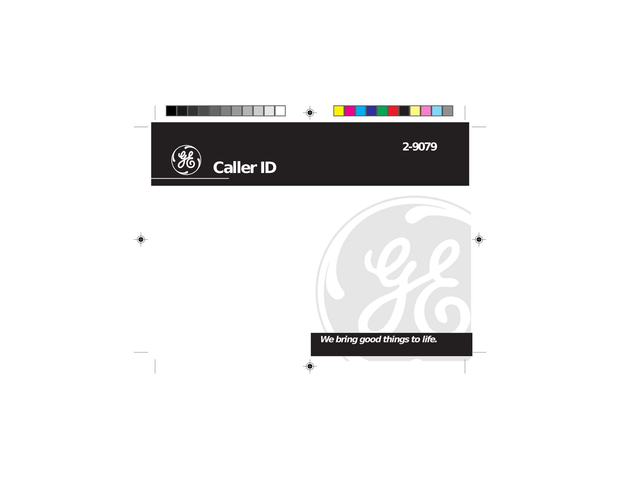 GE 2-9079 Caller ID Box User Manual