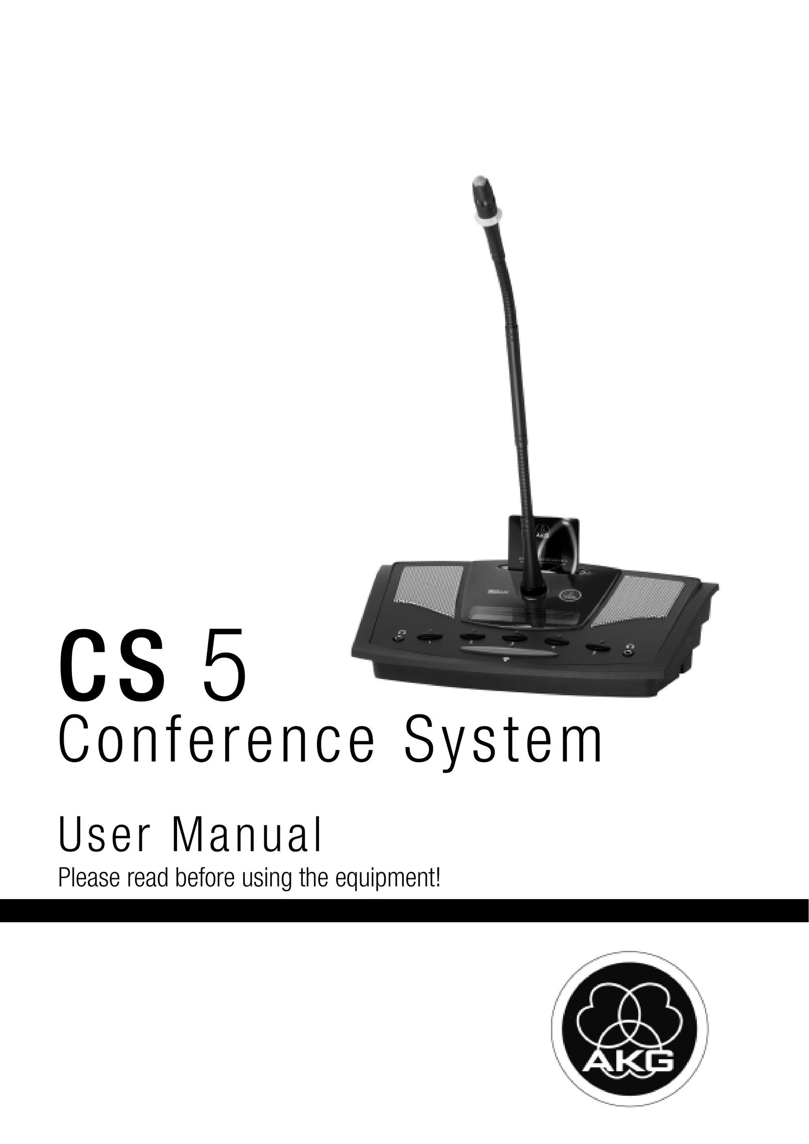AKG Acoustics CS 5 Conference Phone User Manual