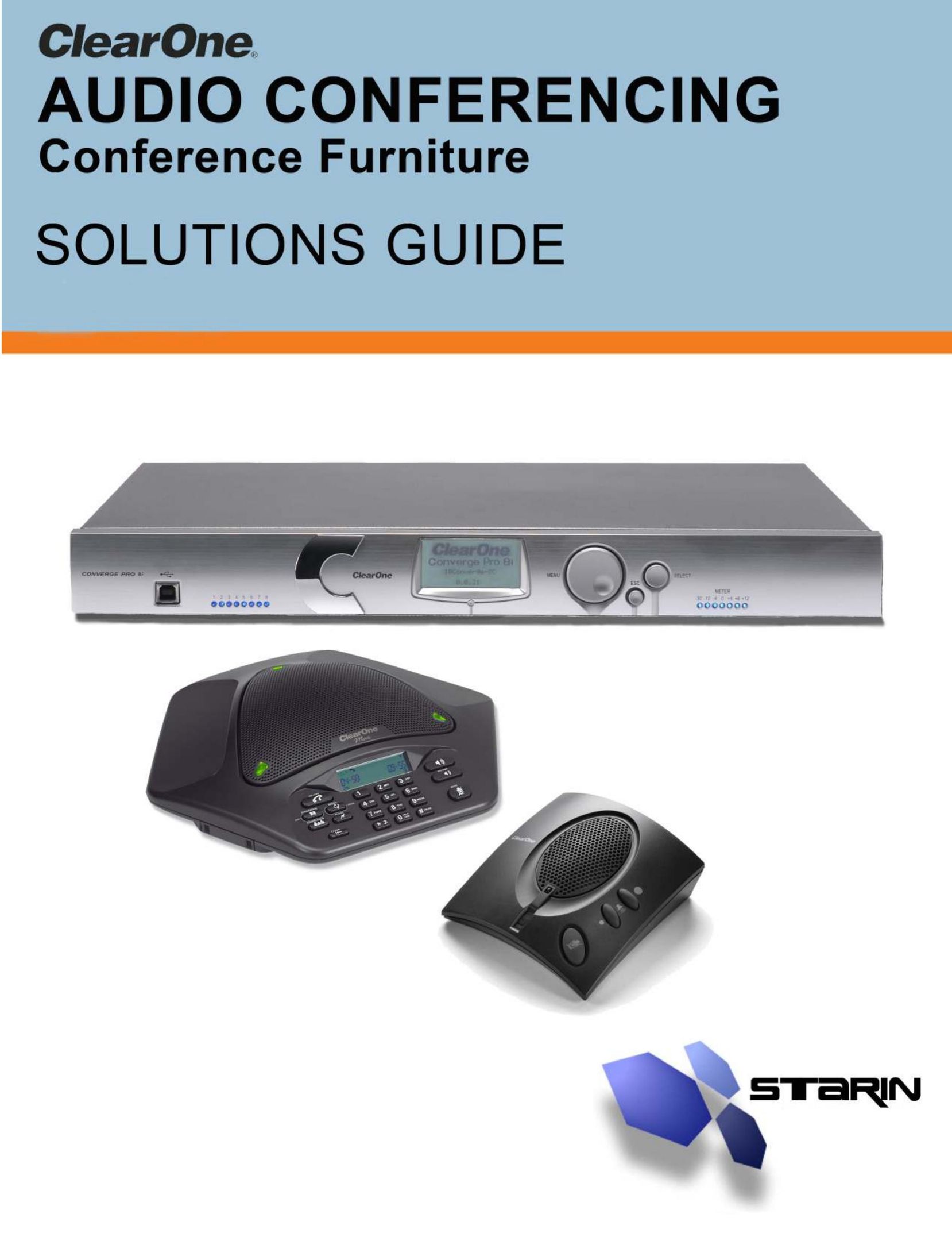 ClearOne comm Audio Conferencing Conference Phone User Manual