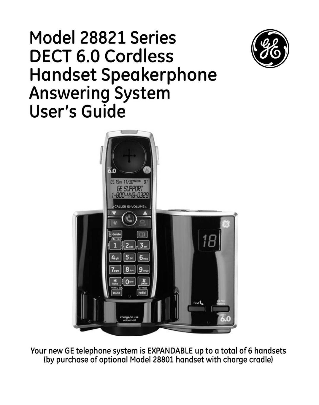 GE 28821 Conference Phone User Manual