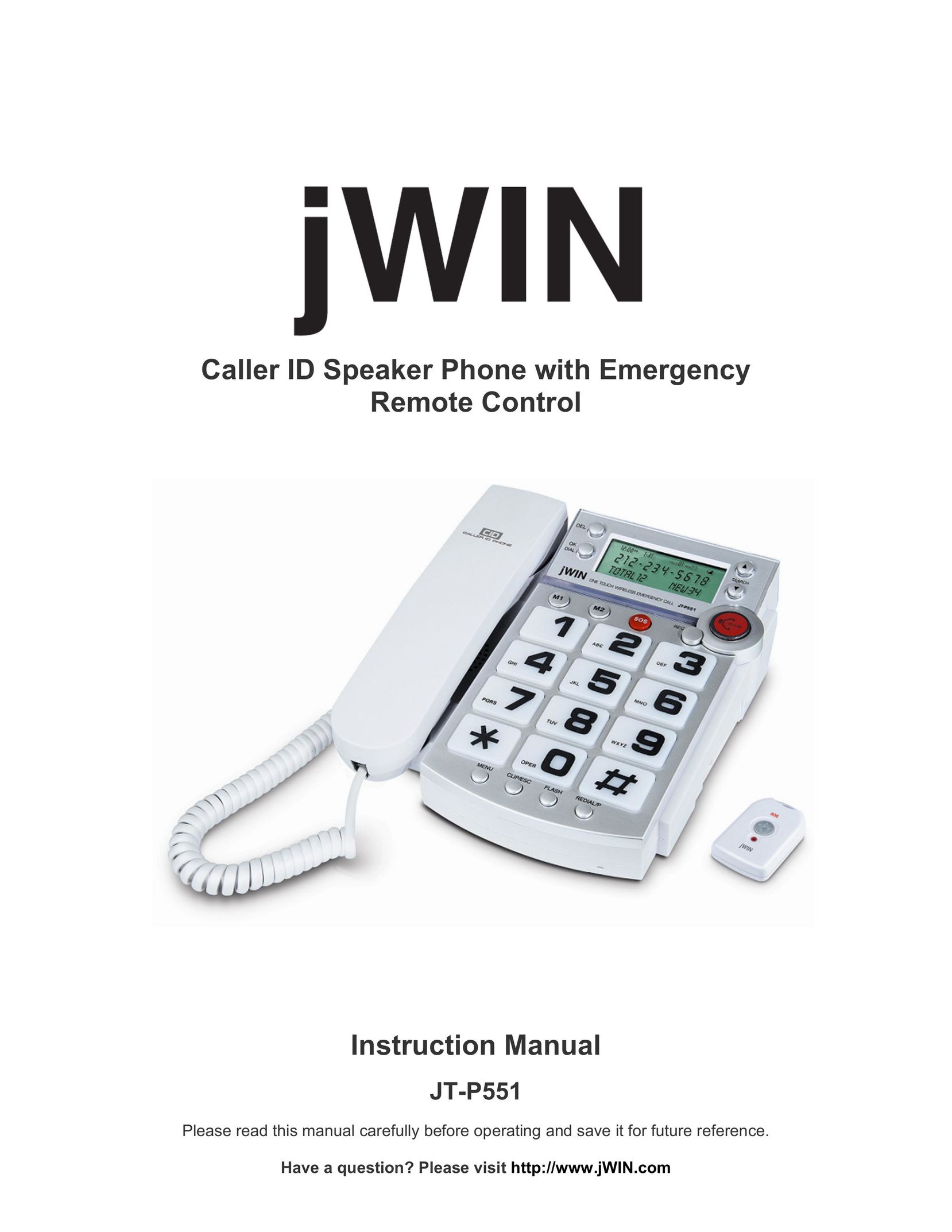 Jwin JT-P551 Conference Phone User Manual