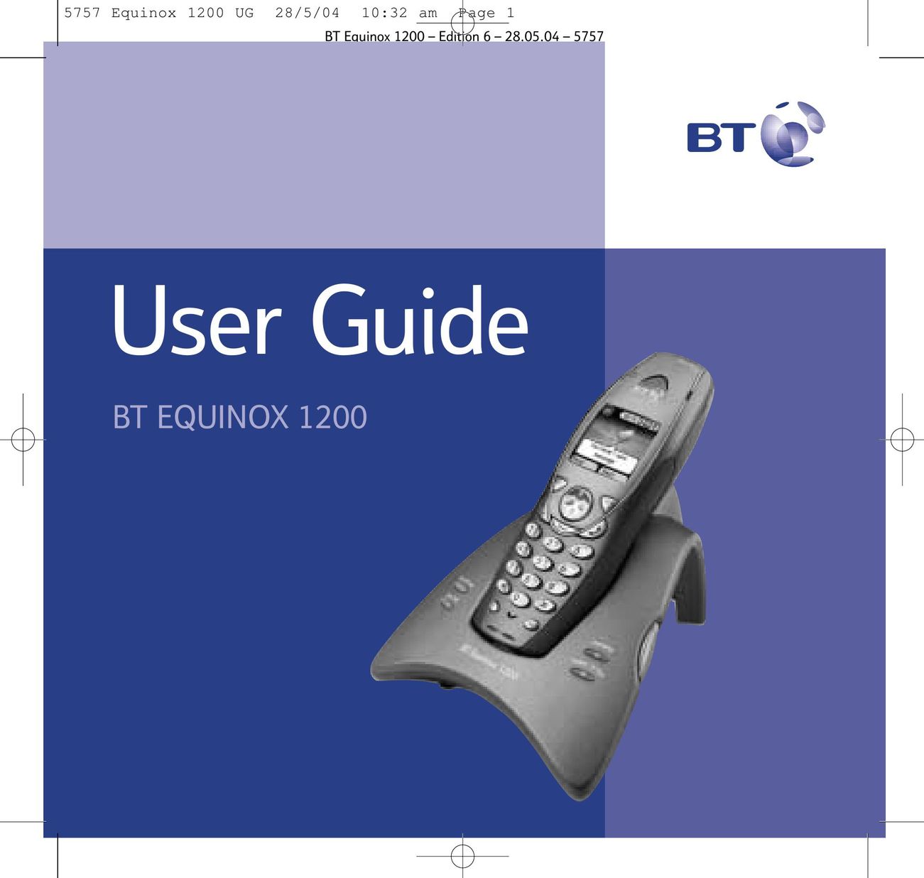BT EQUINOX Corded Headset User Manual