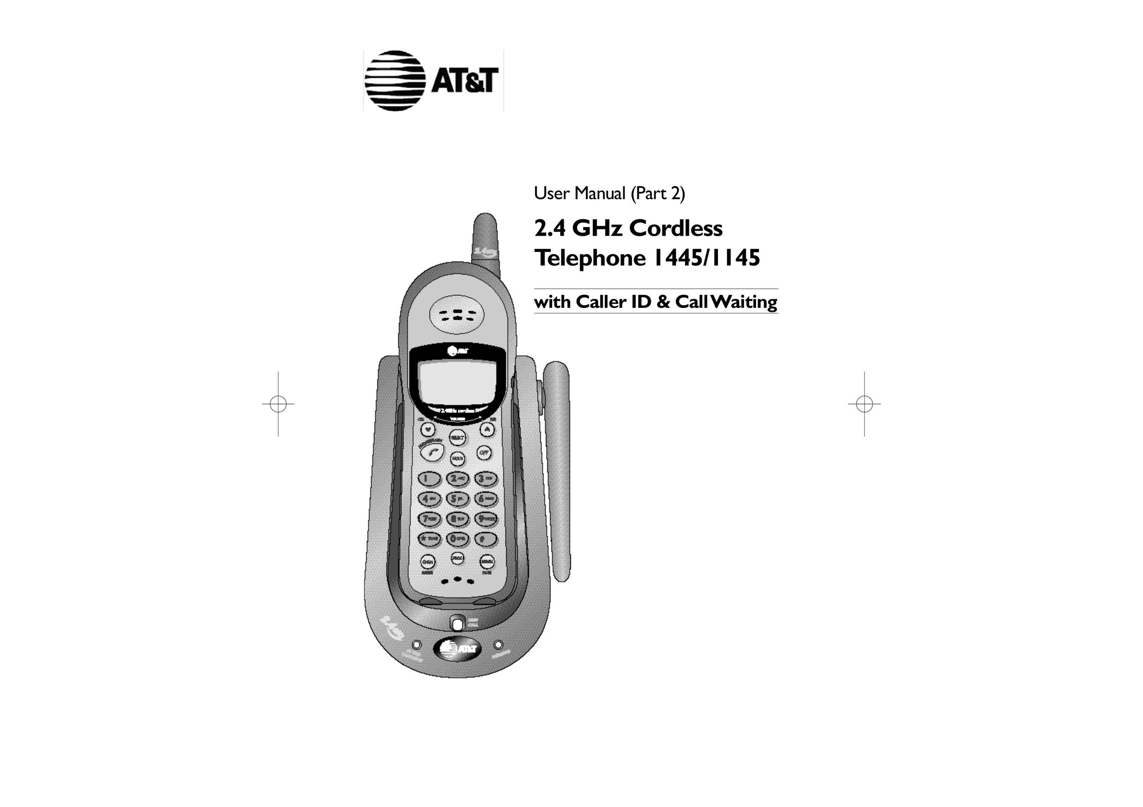 AT&T 1145 Cordless Telephone User Manual