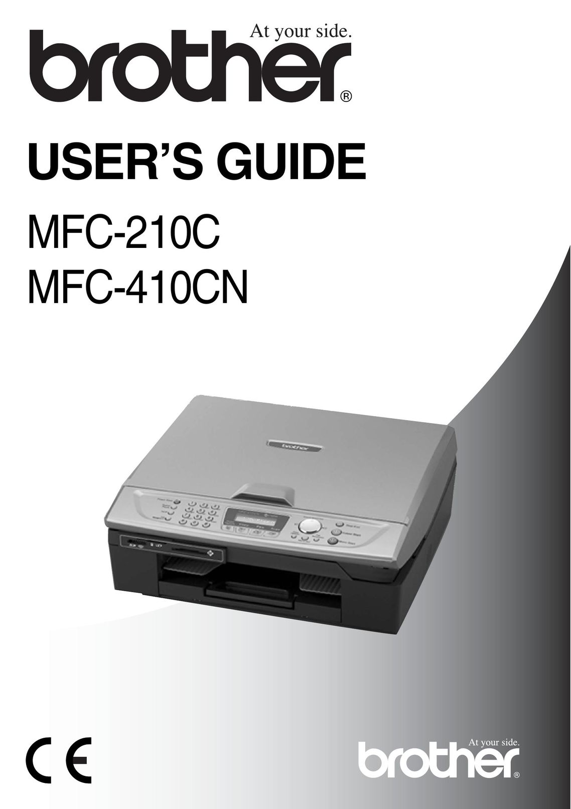 Brother MFC-410CN Cordless Telephone User Manual