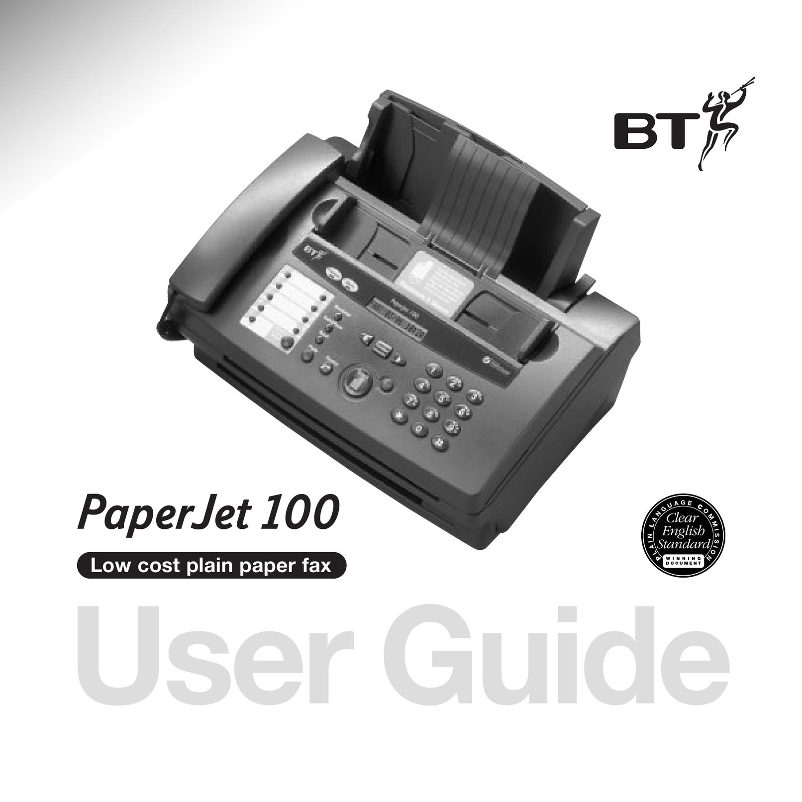 BT 100 Cordless Telephone User Manual