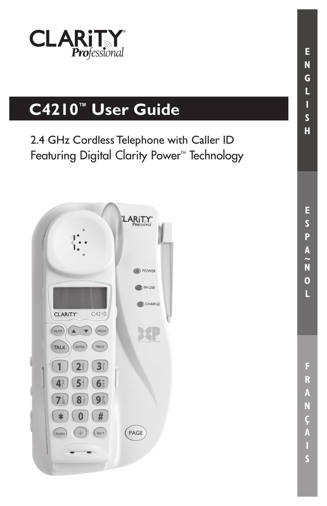 Clarity C4210 Cordless Telephone User Manual