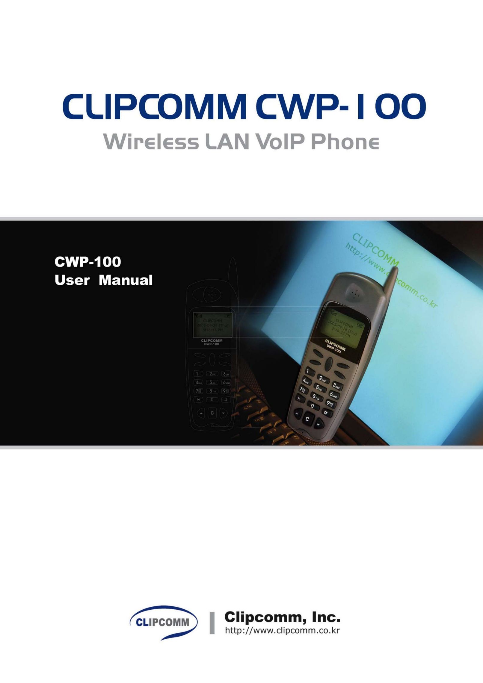 Clicomm CWP-100 Cordless Telephone User Manual