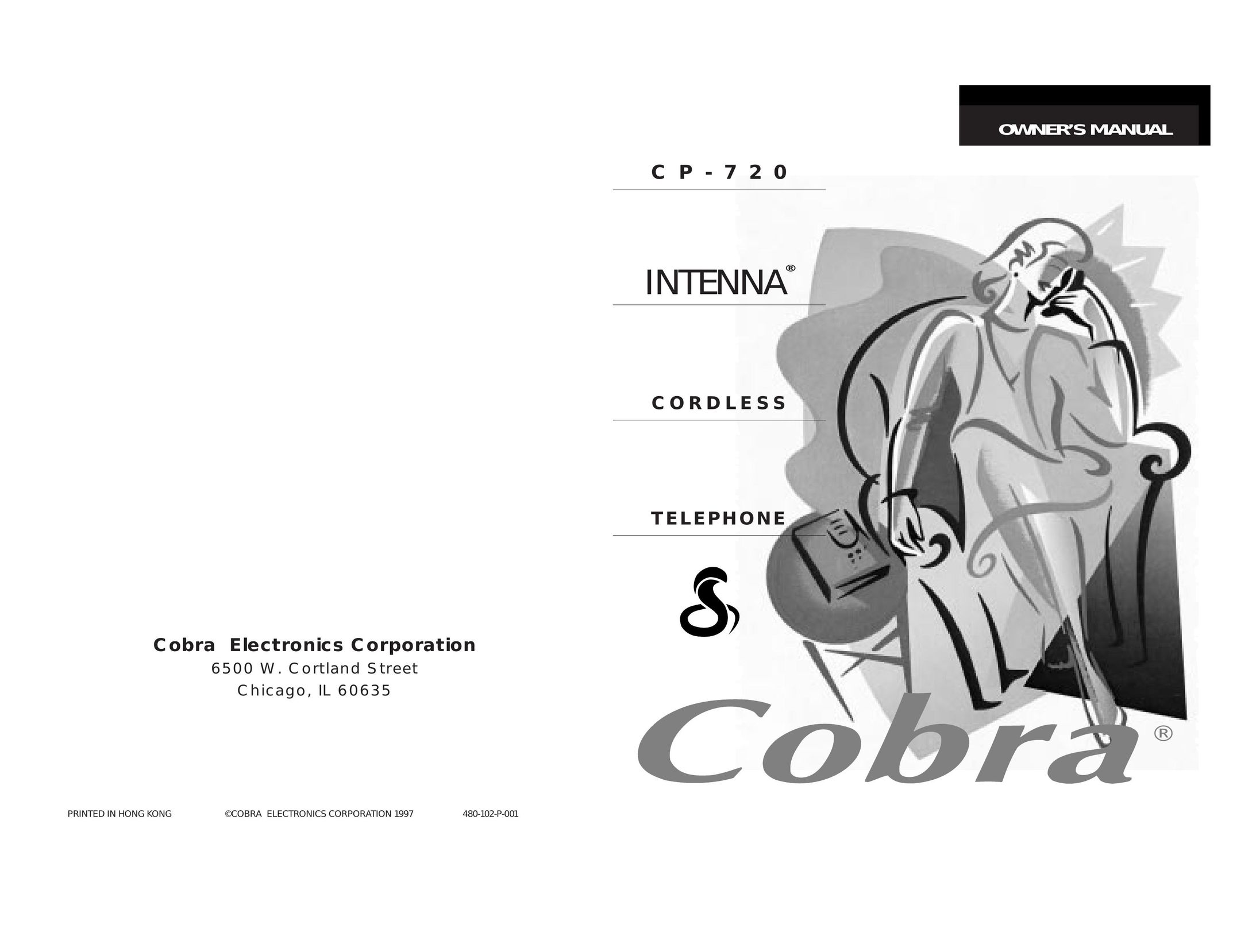 Cobra Electronics C P - 7 2 0 Cordless Telephone User Manual