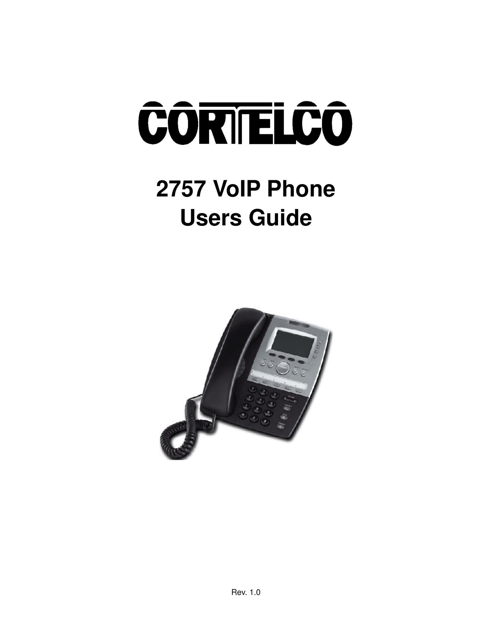 Cortelco 2757 Cordless Telephone User Manual