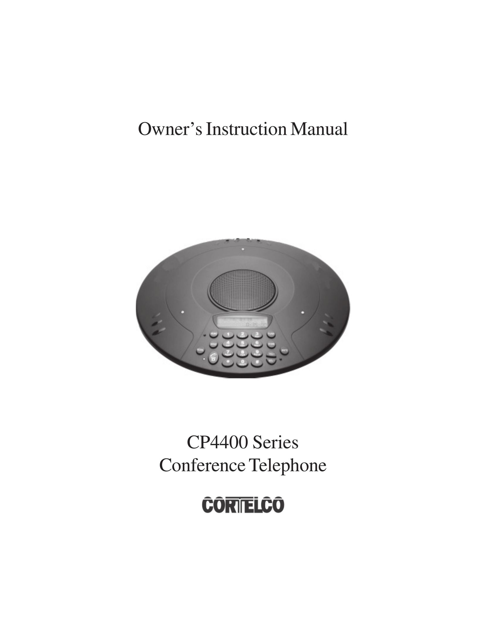 Cortelco CP4400 Cordless Telephone User Manual