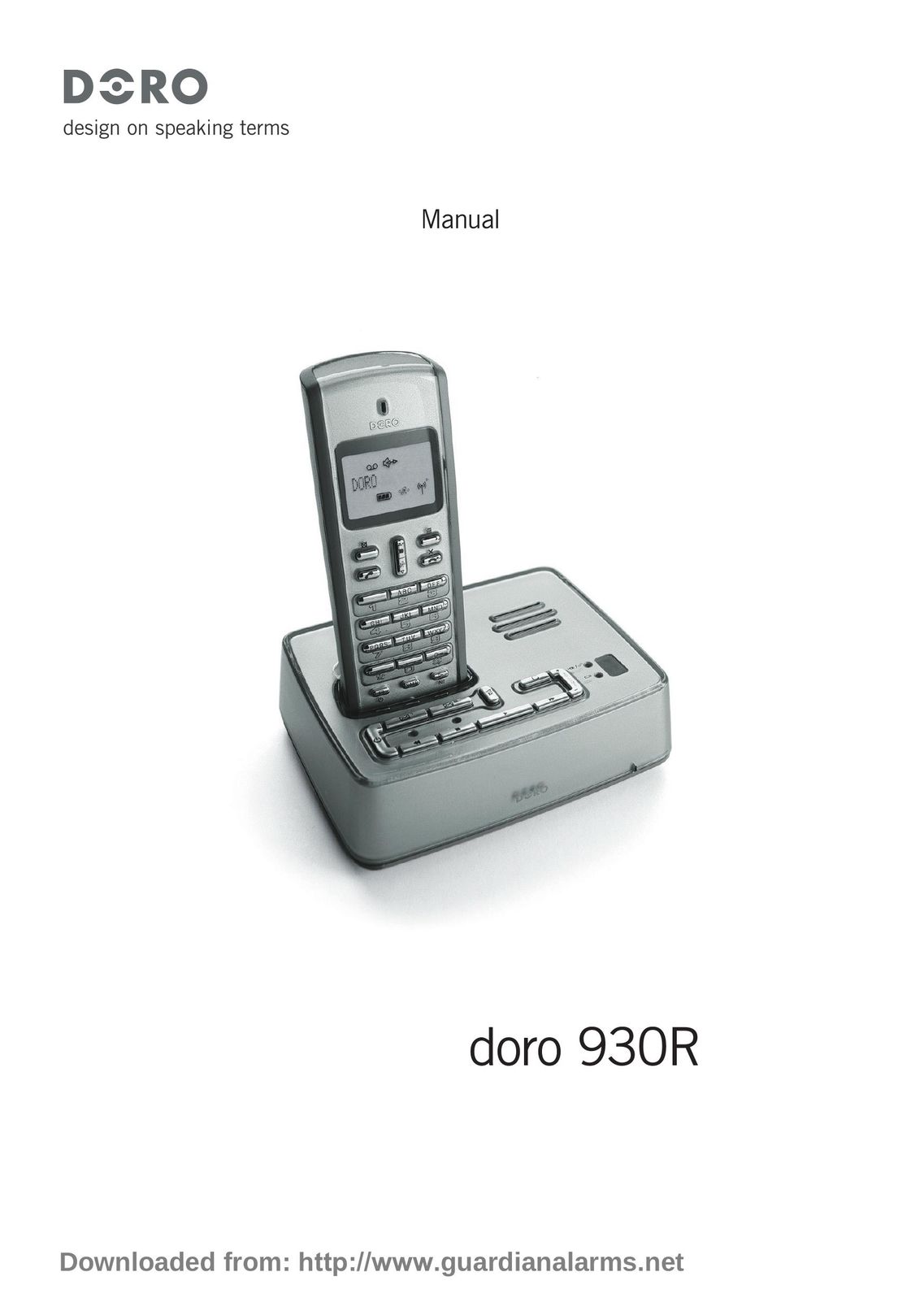 Doro 930R Cordless Telephone User Manual