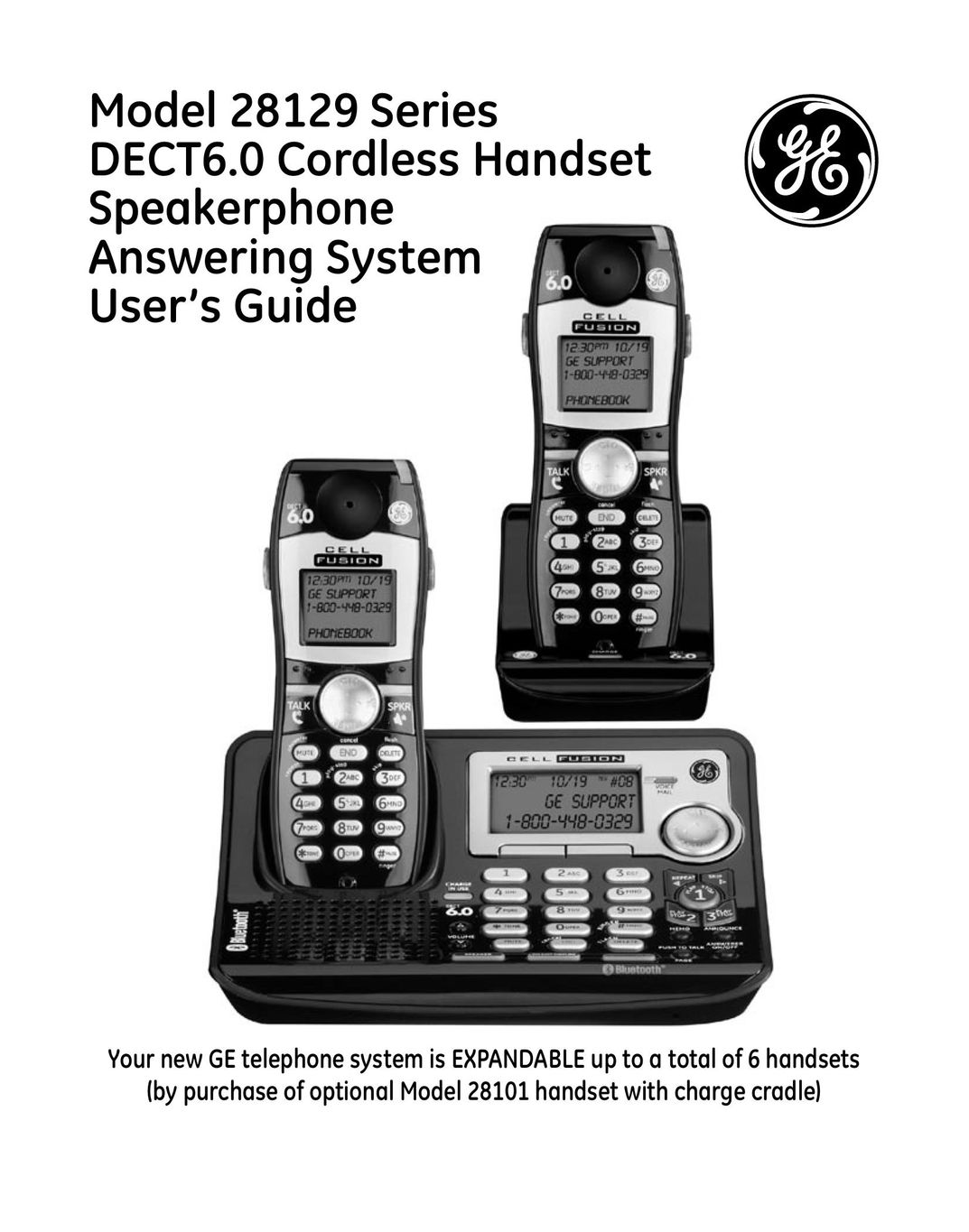GE 0005374 Cordless Telephone User Manual