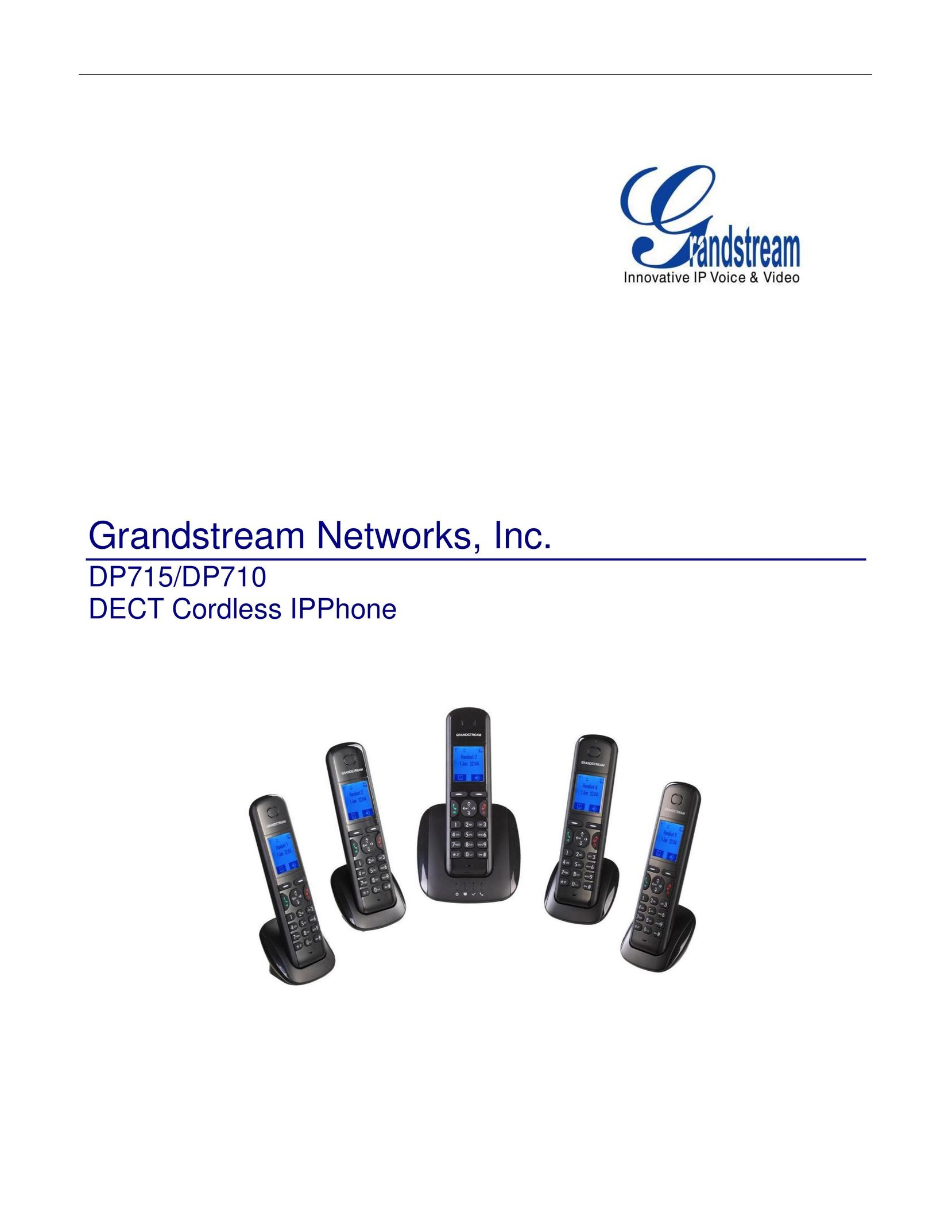 Grandstream Networks DP710 Cordless Telephone User Manual
