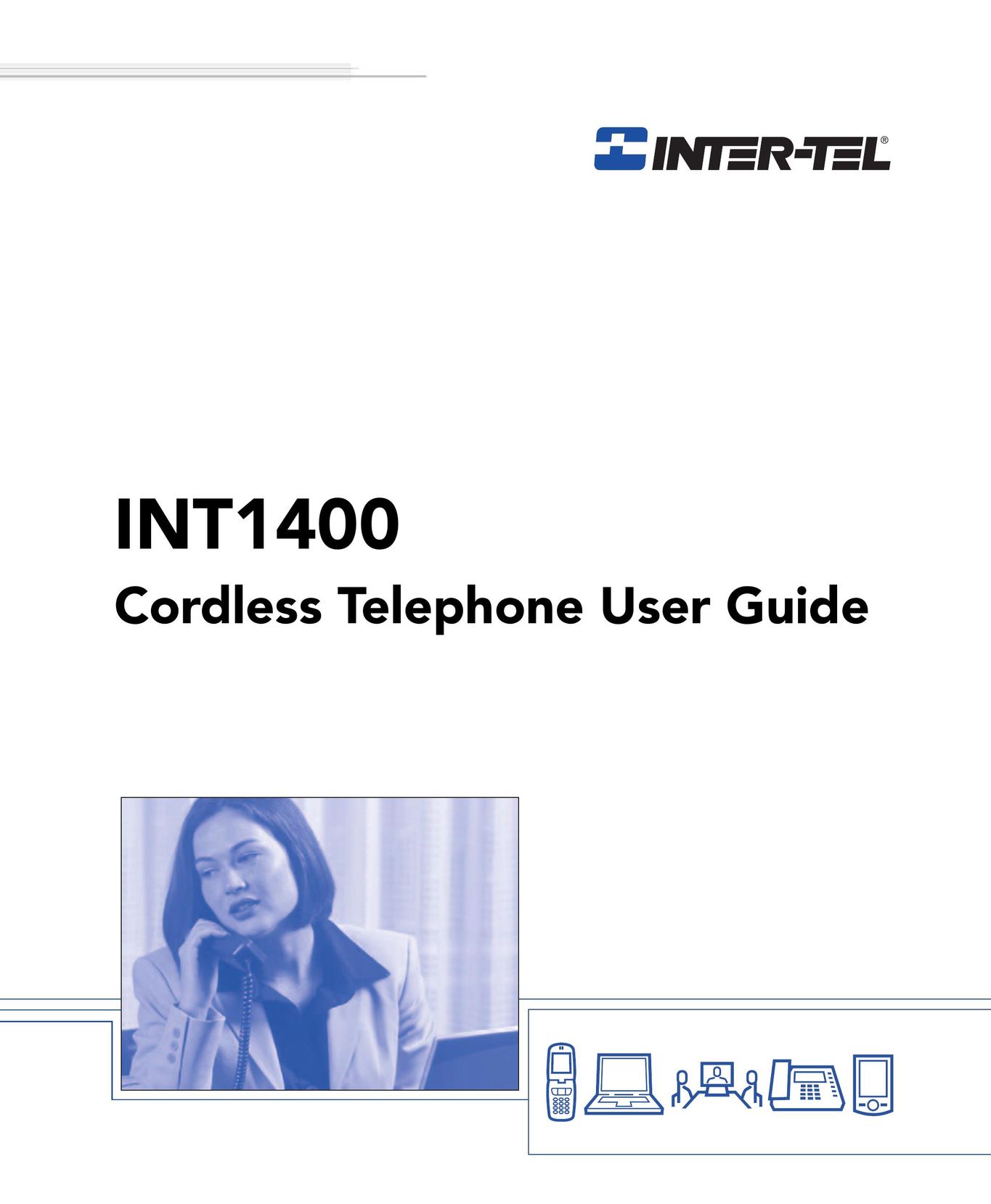 Inter-Tel INT1400 Cordless Telephone User Manual