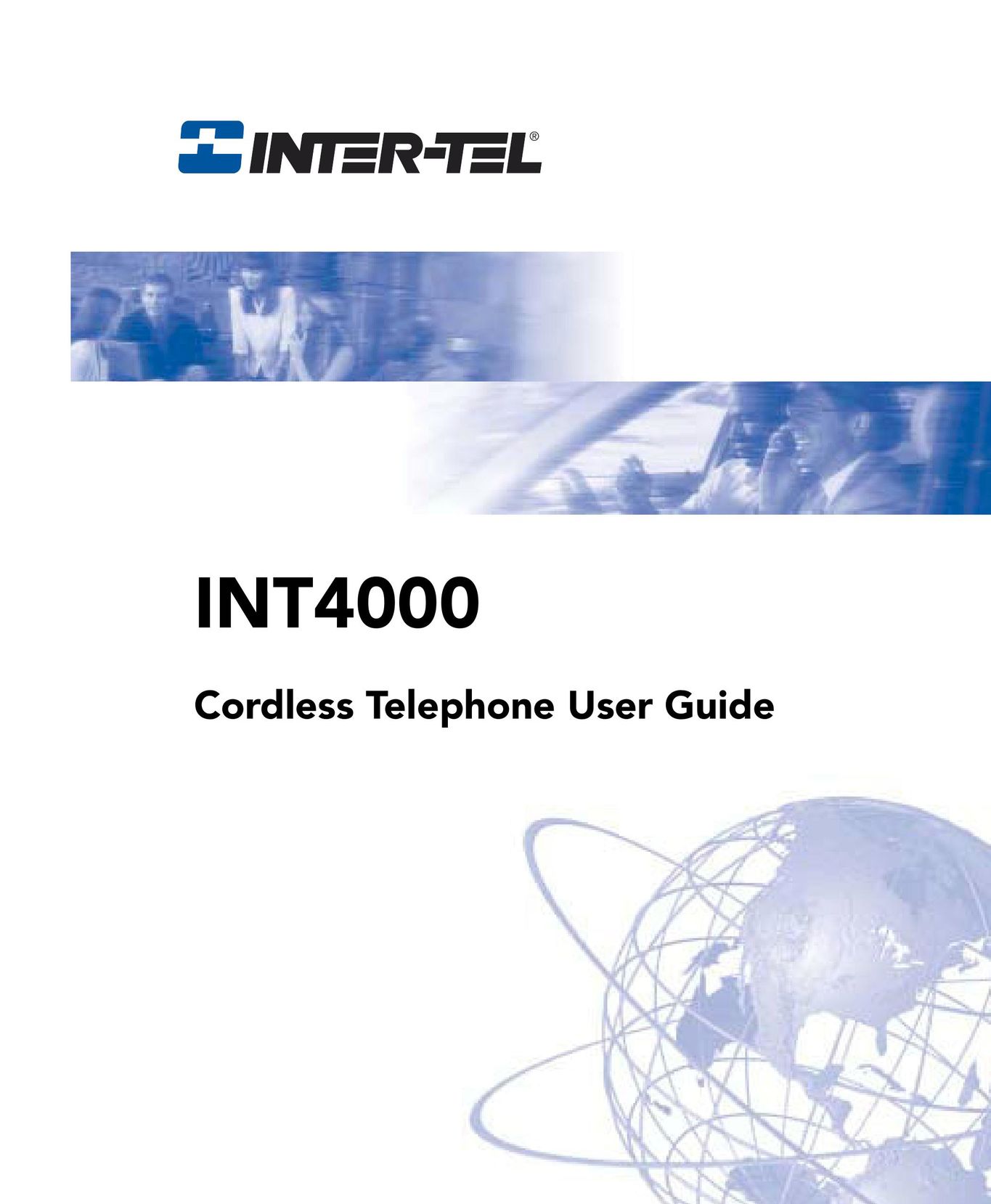 Inter-Tel INT4000 Cordless Telephone User Manual