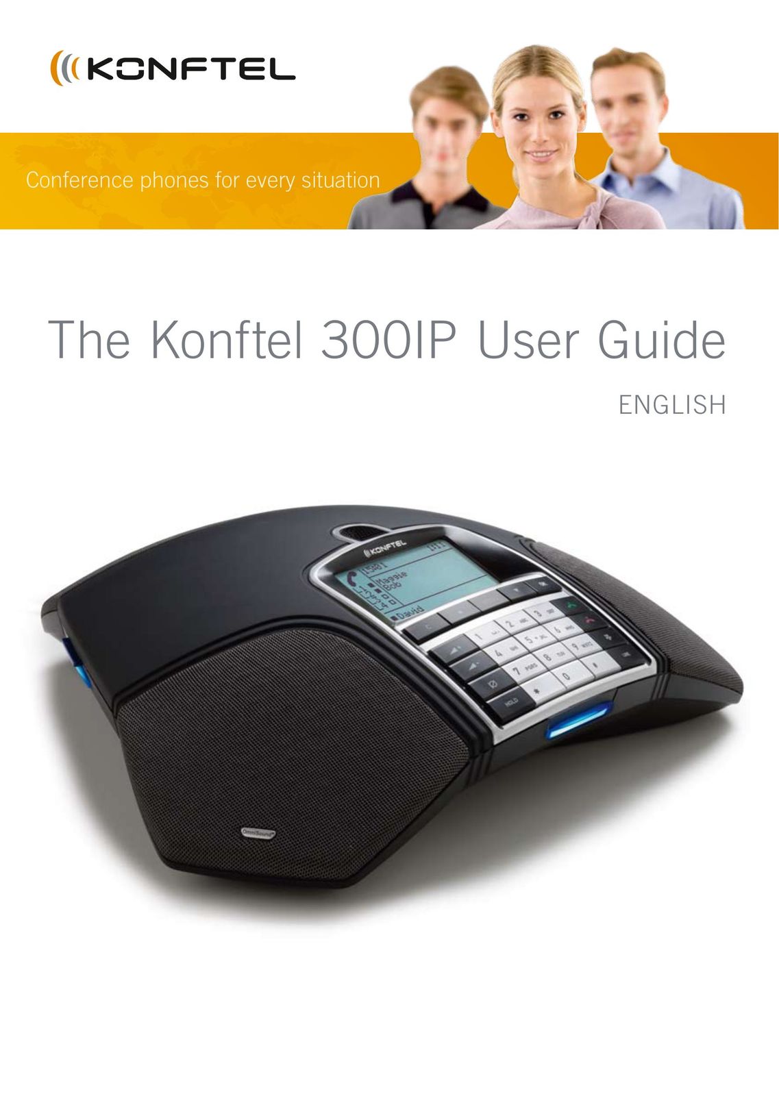 Konftel 300IP Cordless Telephone User Manual