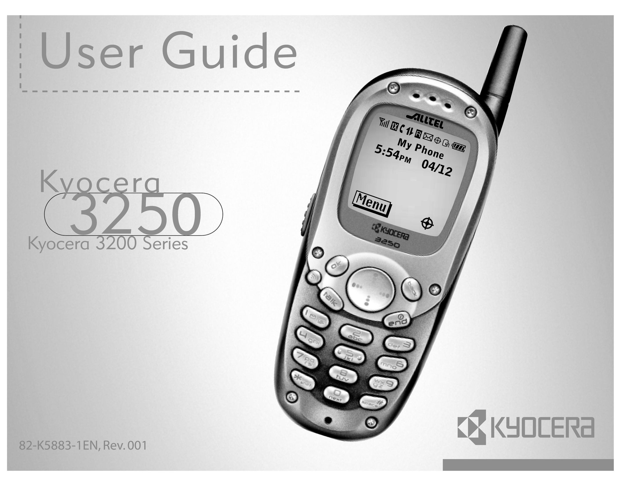 Kyocera 3200 series Cordless Telephone User Manual