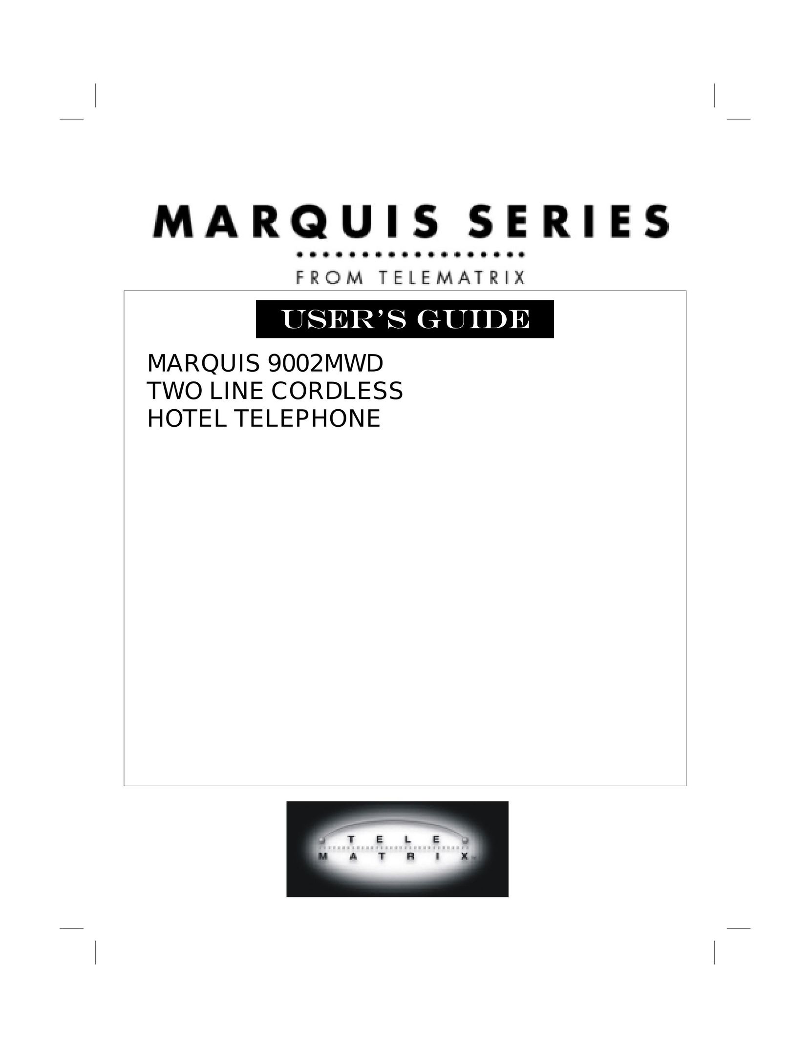 Marquis 9002MWD Cordless Telephone User Manual