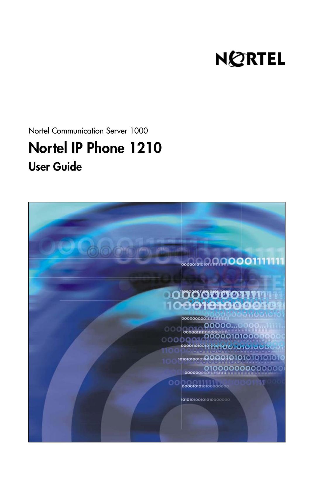 Nortel Networks IP Phone 1210 Cordless Telephone User Manual