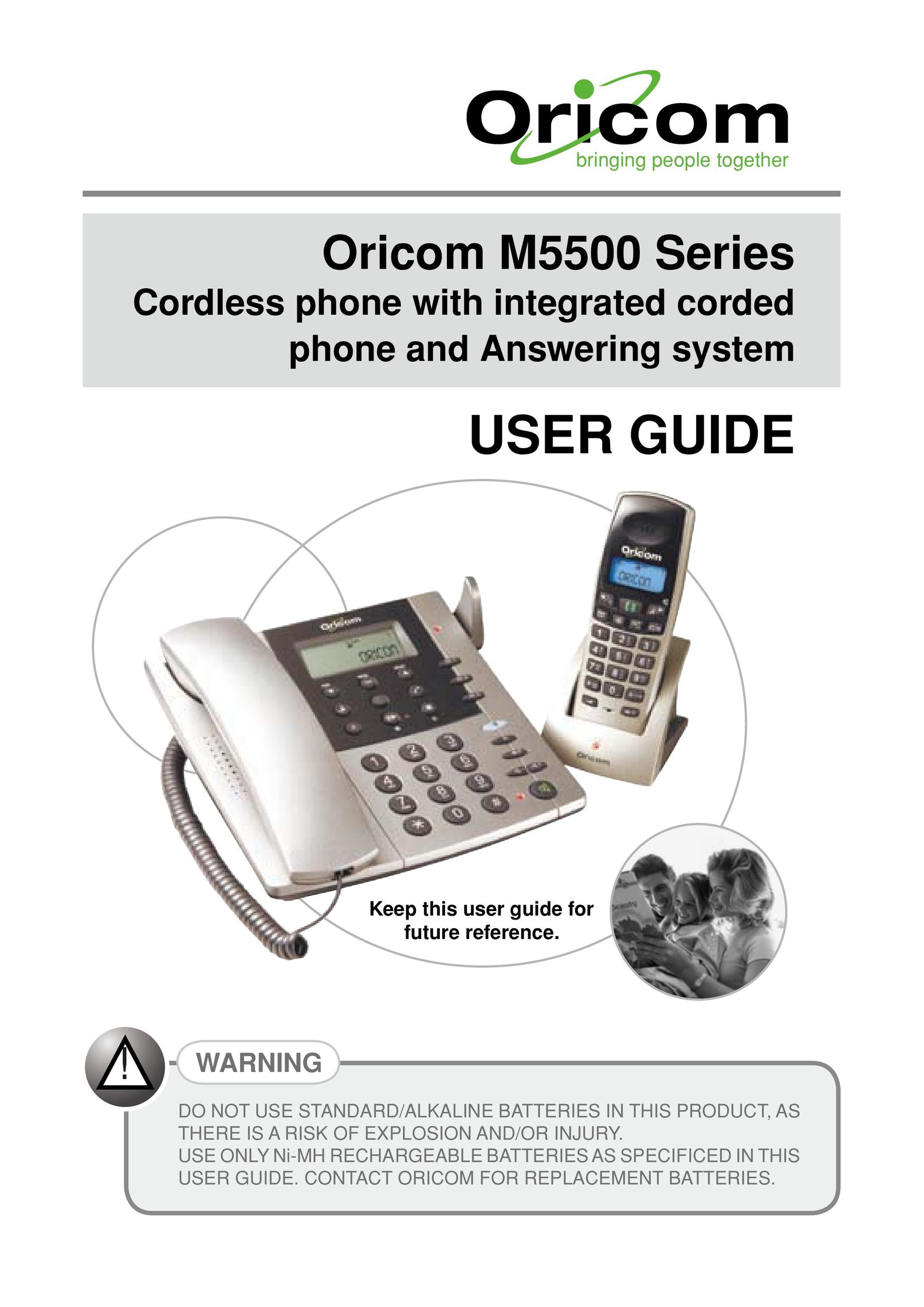 Oricom M5500 Series Cordless Telephone User Manual