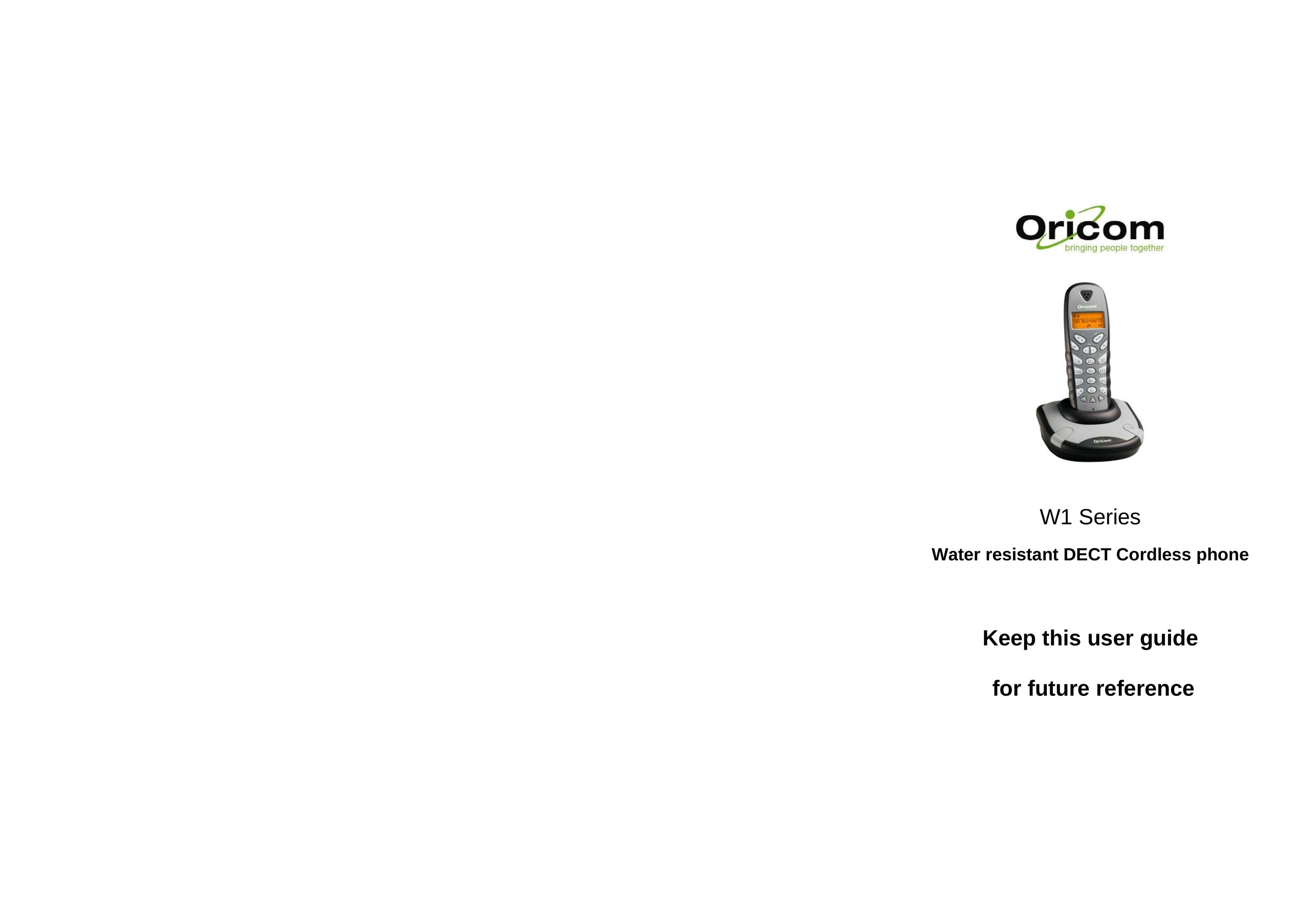 Oricom W1 Cordless Telephone User Manual
