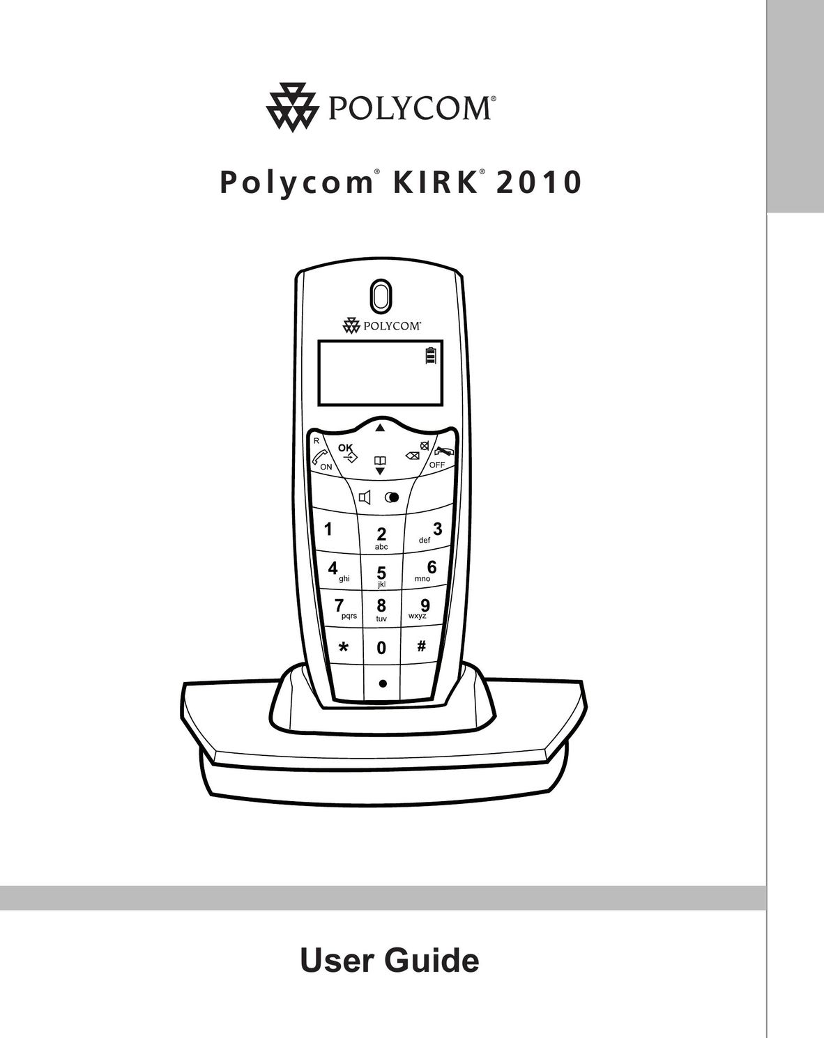 Polycom 2010 Cordless Telephone User Manual