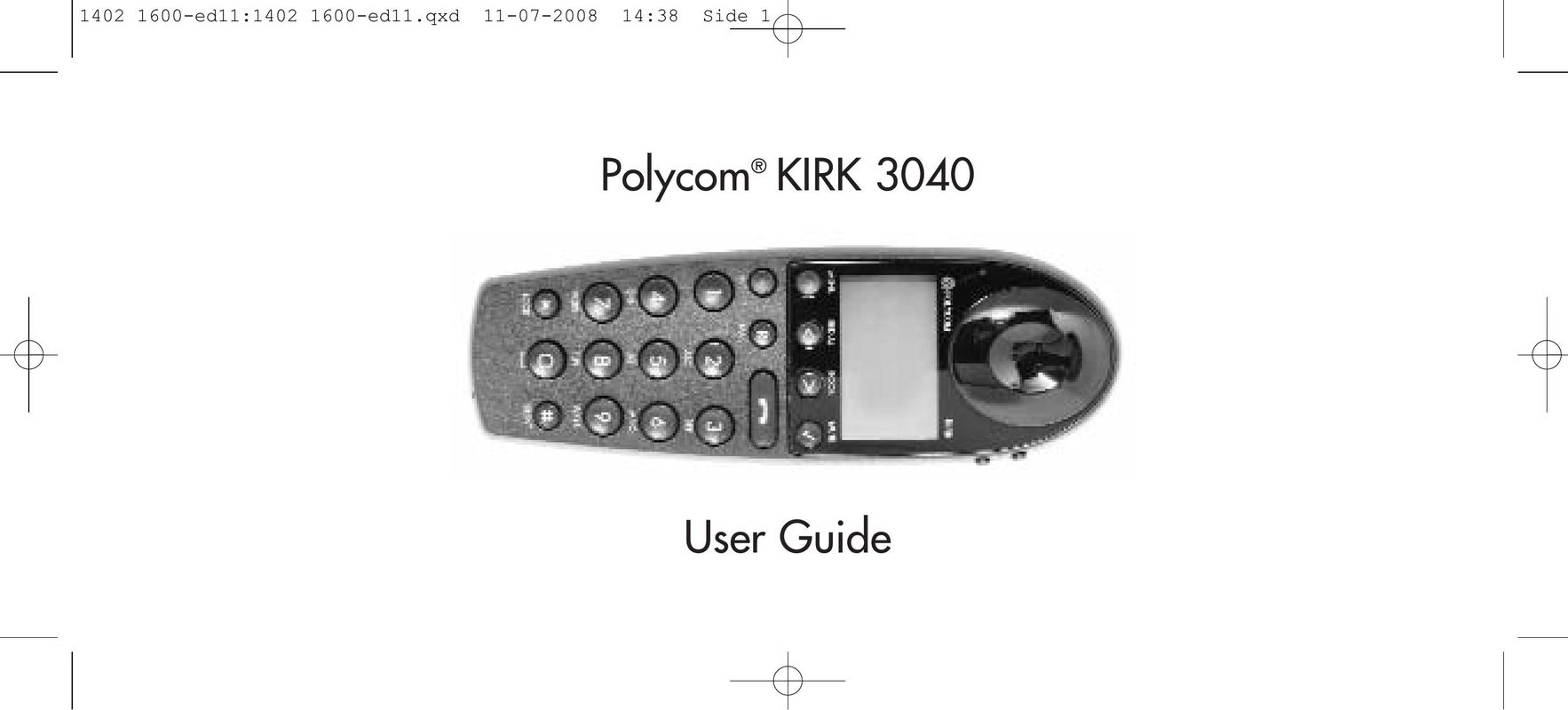 Polycom 3040 Cordless Telephone User Manual