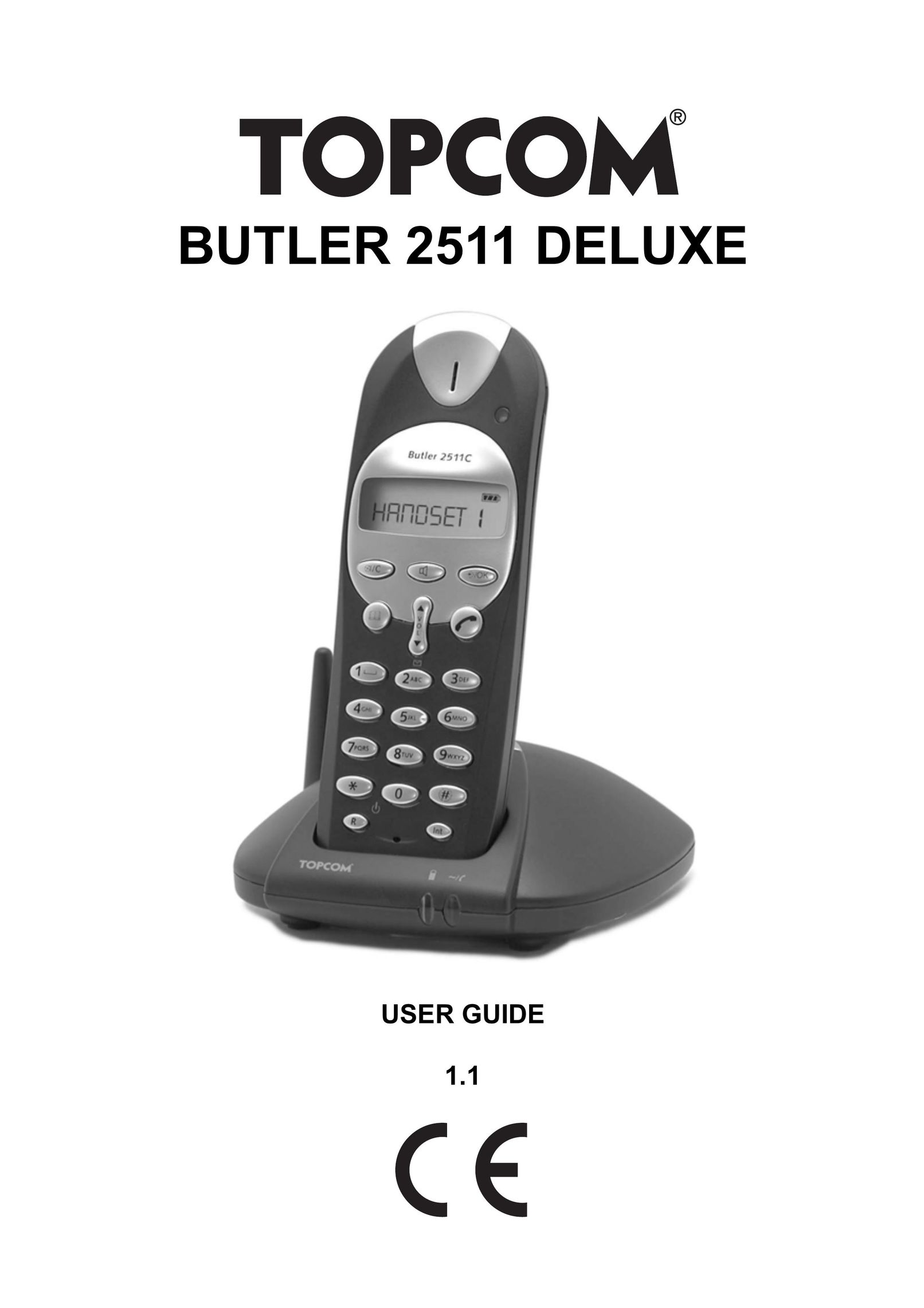 Topcom 2511 Cordless Telephone User Manual