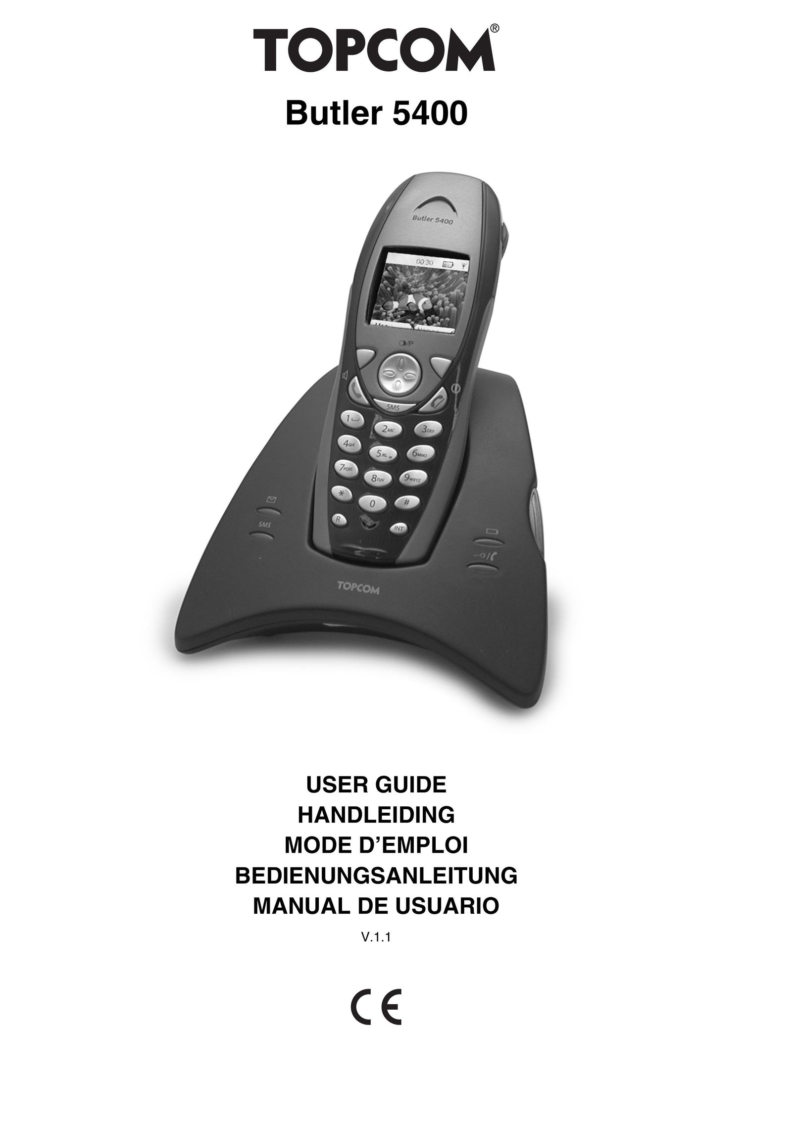 Topcom 5400 Cordless Telephone User Manual