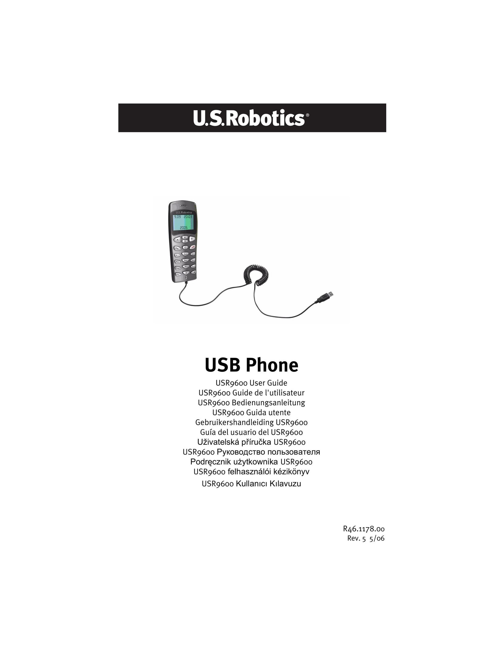 USRobotics USR9600 Cordless Telephone User Manual