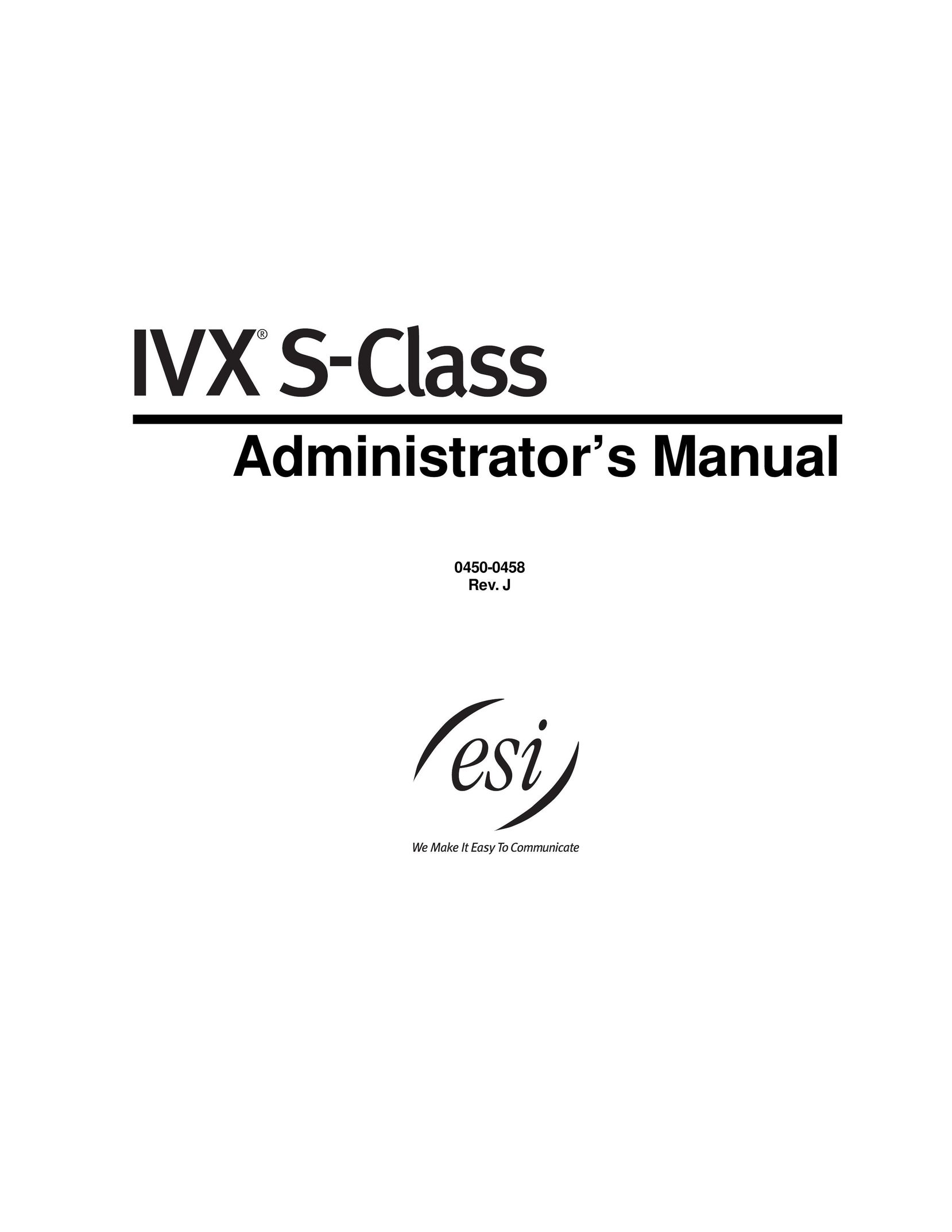 Westell Technologies IVX S-Class Cordless Telephone User Manual