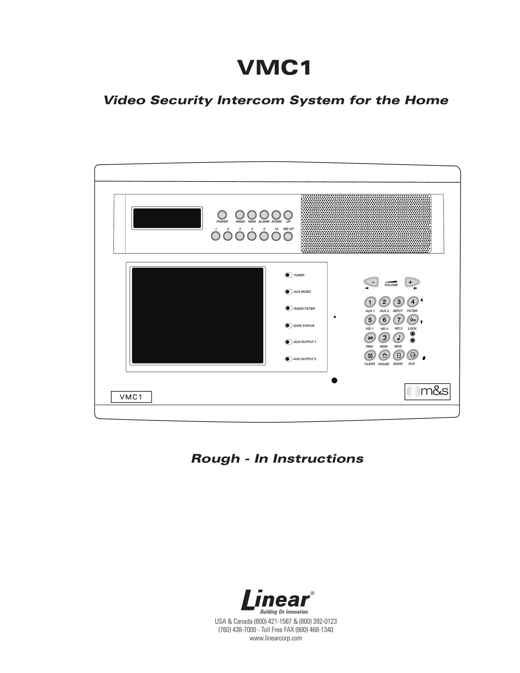 Linear VMC-1 Intercom System User Manual