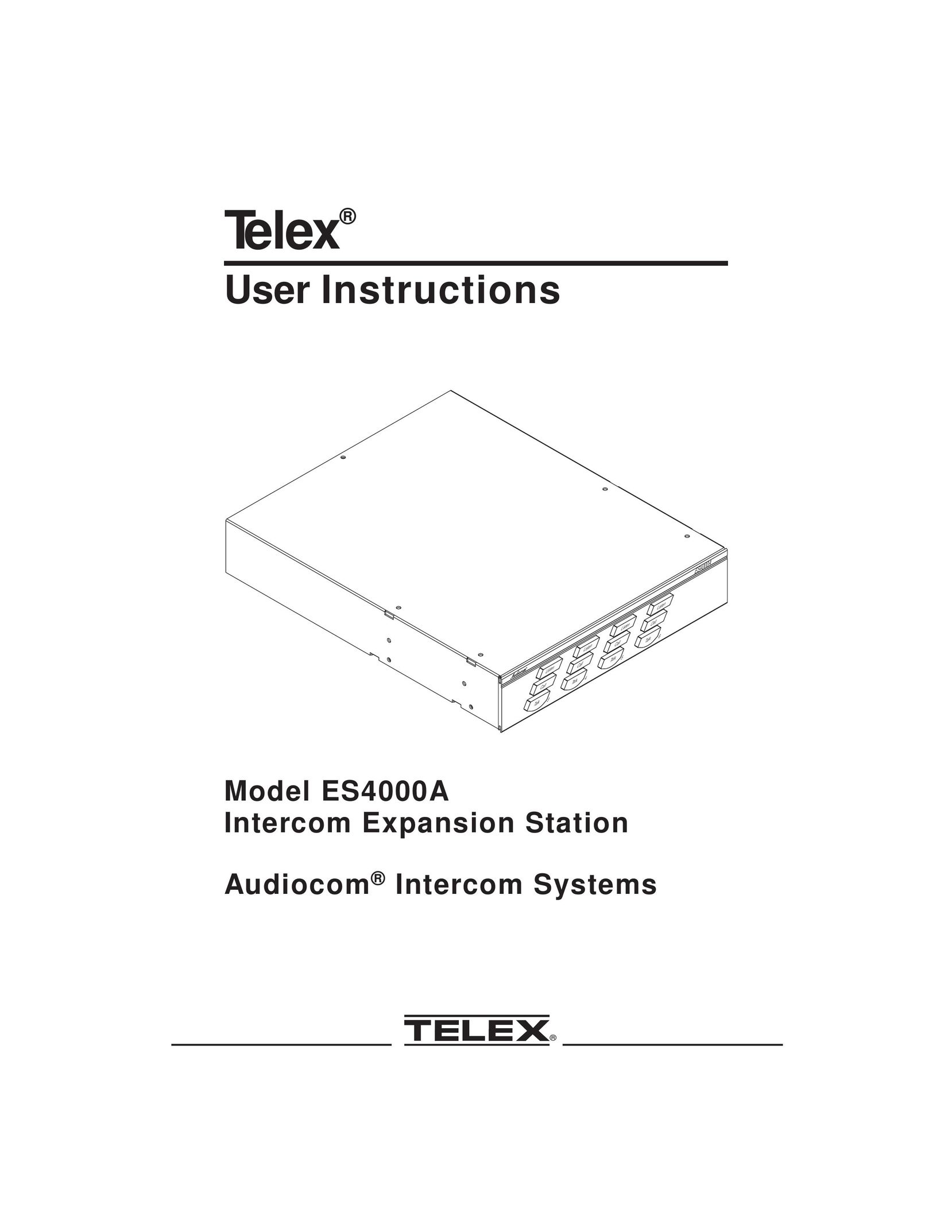 Telex ES4000A Intercom System User Manual