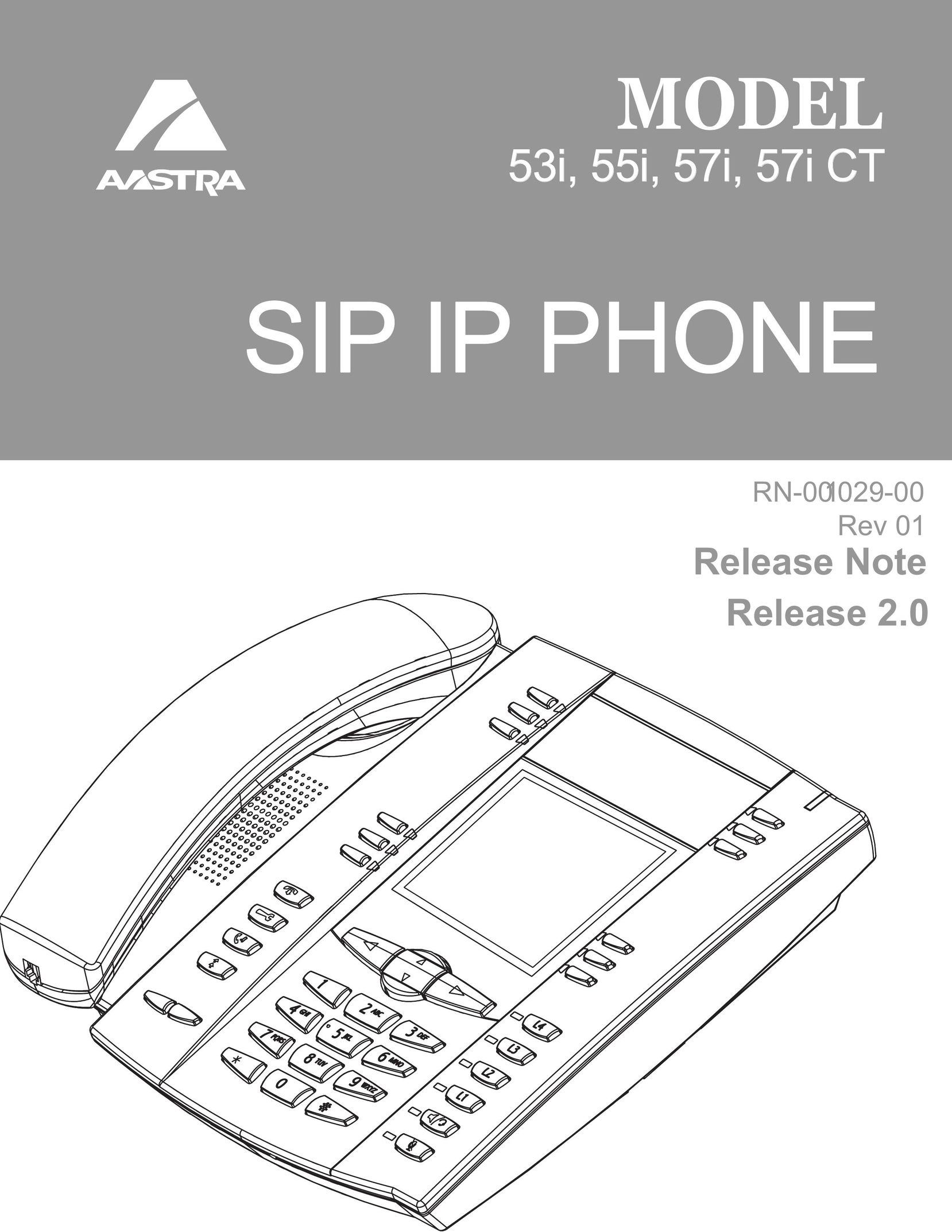 Aastra Telecom 57I CT IP Phone User Manual